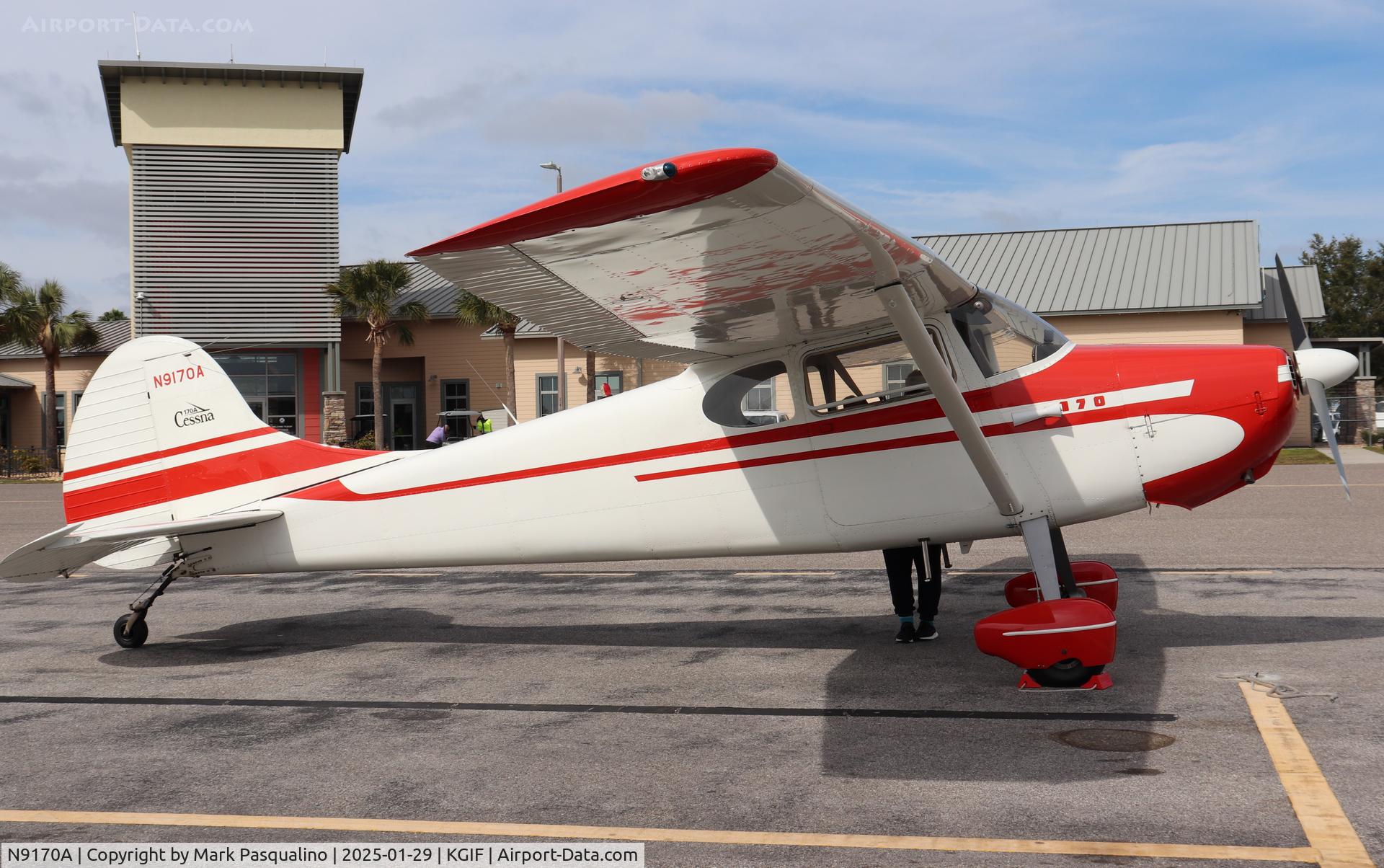 N9170A, 1950 Cessna 170A C/N 19361, Cessna 170A