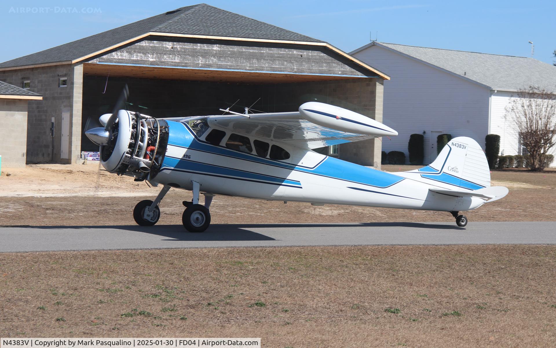 N4383V, 1949 Cessna 195 C/N 7305, Cessna 195