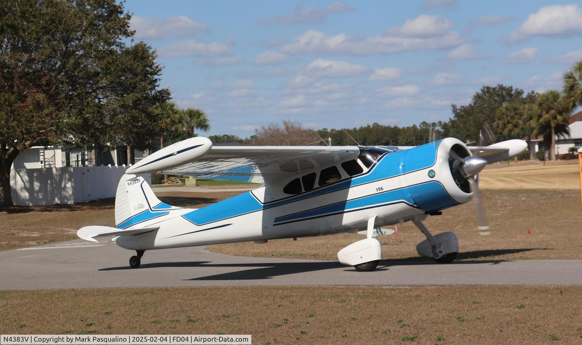 N4383V, 1949 Cessna 195 C/N 7305, Cessna 195
