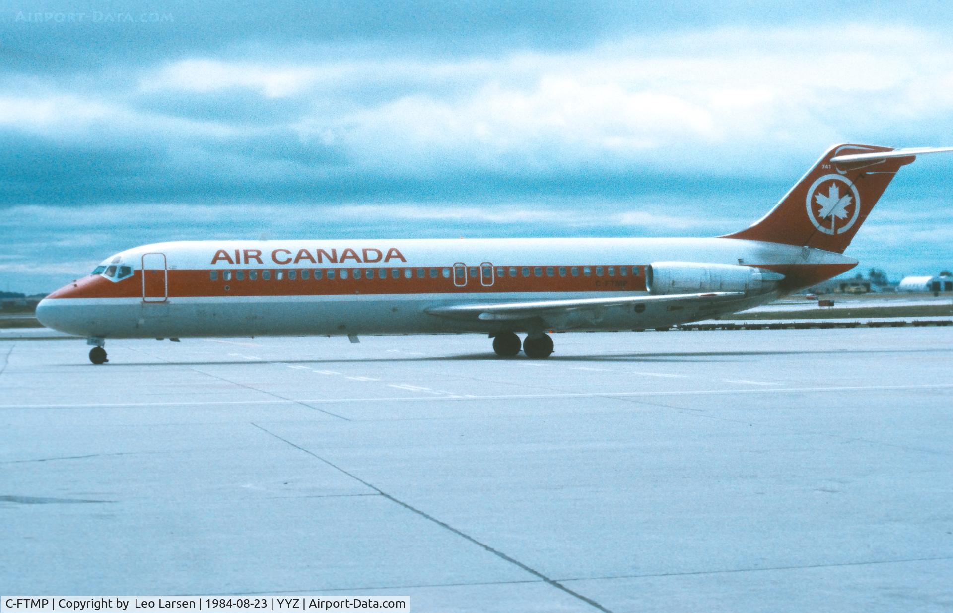 C-FTMP, 1969 Douglas DC-9-32 C/N 47354, Toronto 23.8.1984