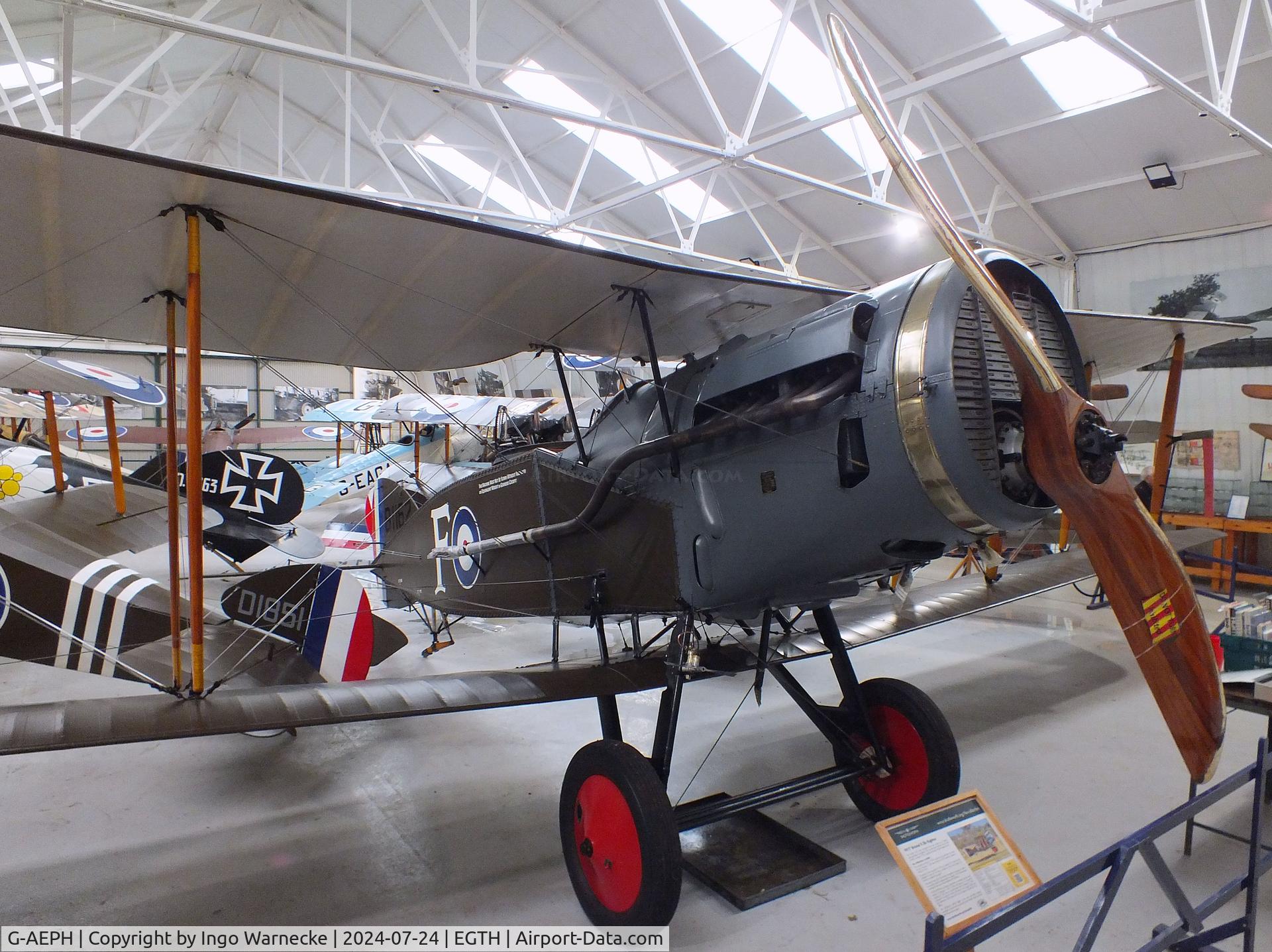 G-AEPH, 1918 Bristol F.2B Fighter C/N 7575, Bristol F.2B Fighter at the Shuttleworth Collection, Biggleswade