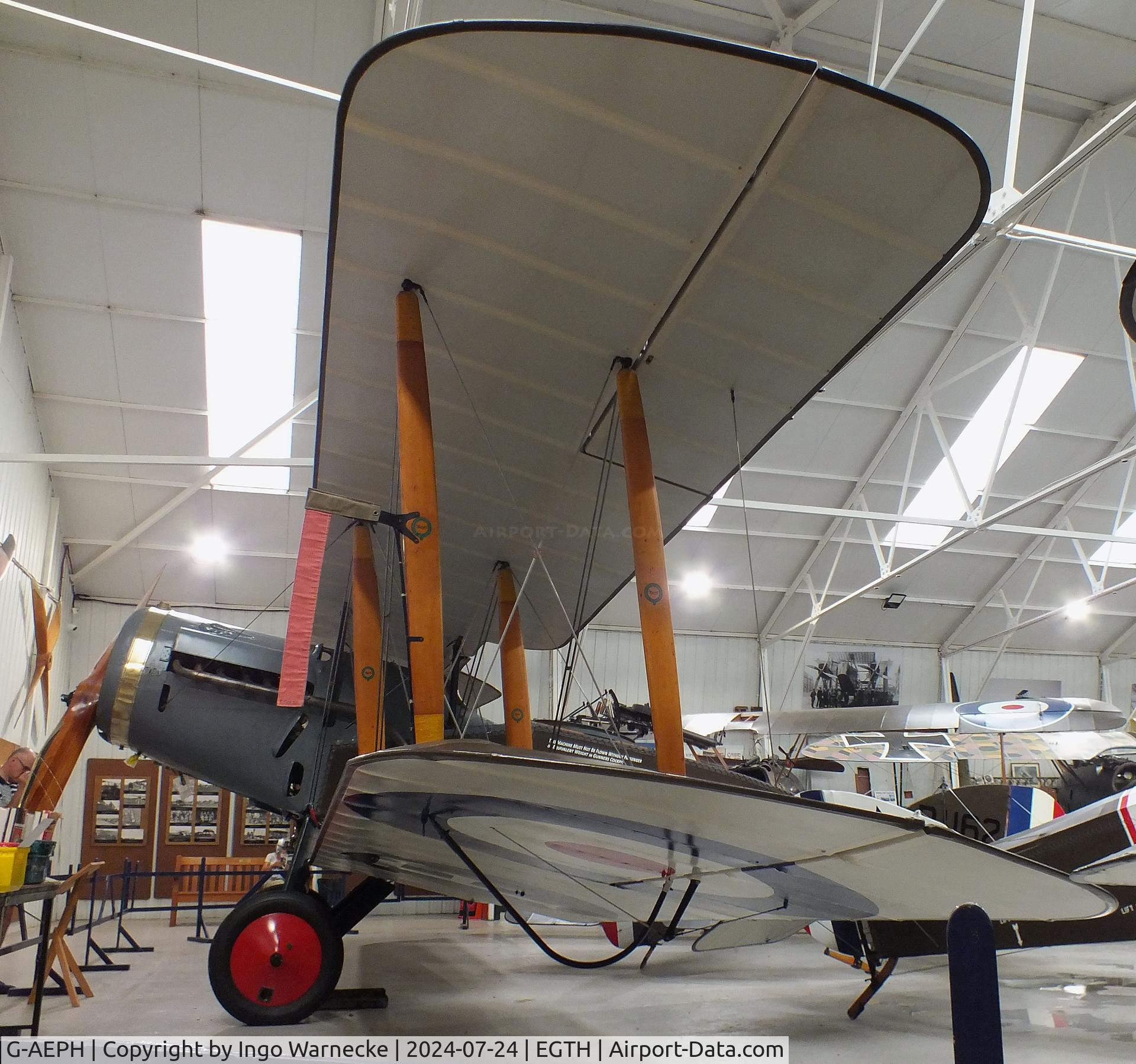 G-AEPH, 1918 Bristol F.2B Fighter C/N 7575, Bristol F.2B Fighter at the Shuttleworth Collection, Biggleswade