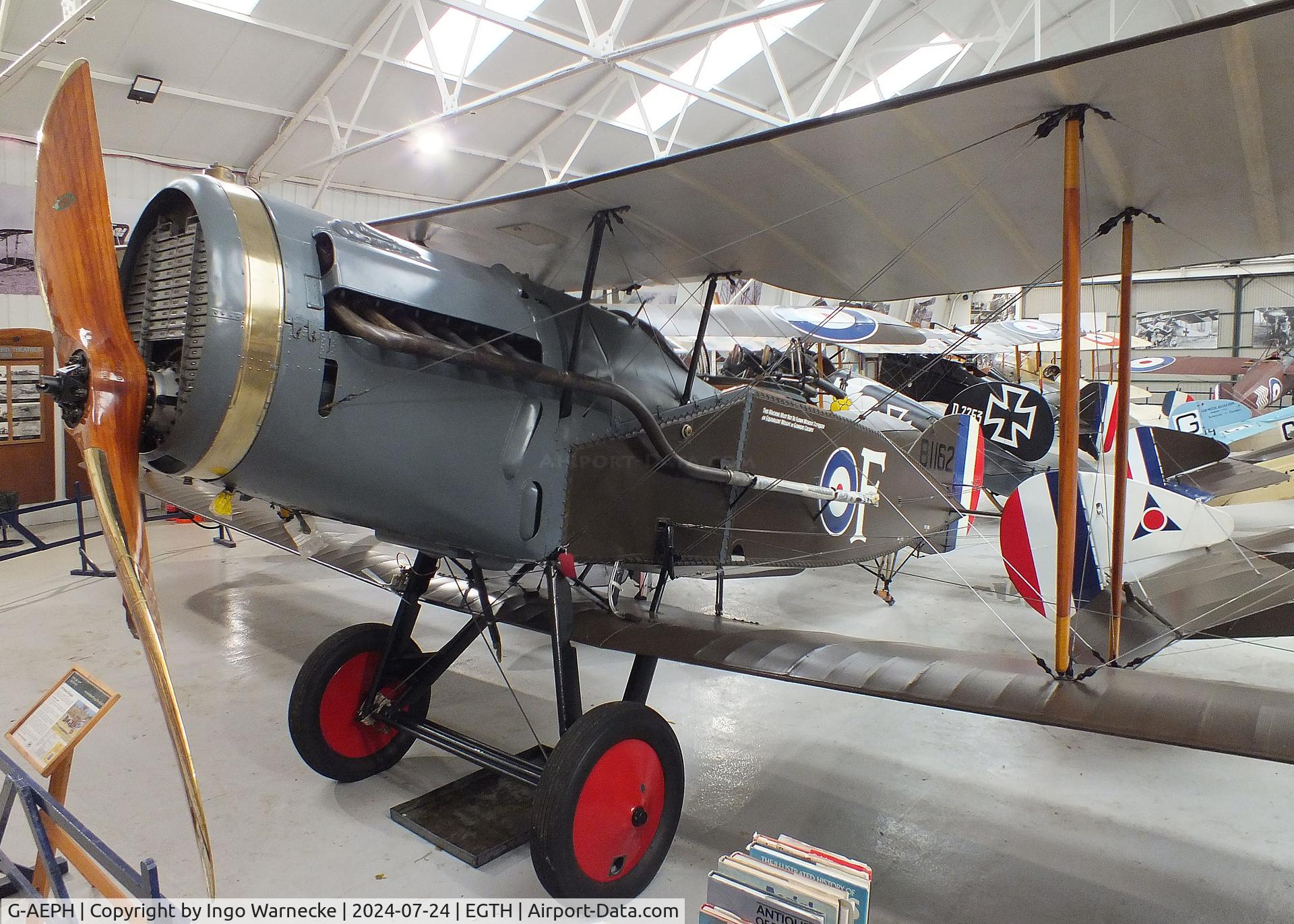 G-AEPH, 1918 Bristol F.2B Fighter C/N 7575, Bristol F.2B Fighter at the Shuttleworth Collection, Biggleswade