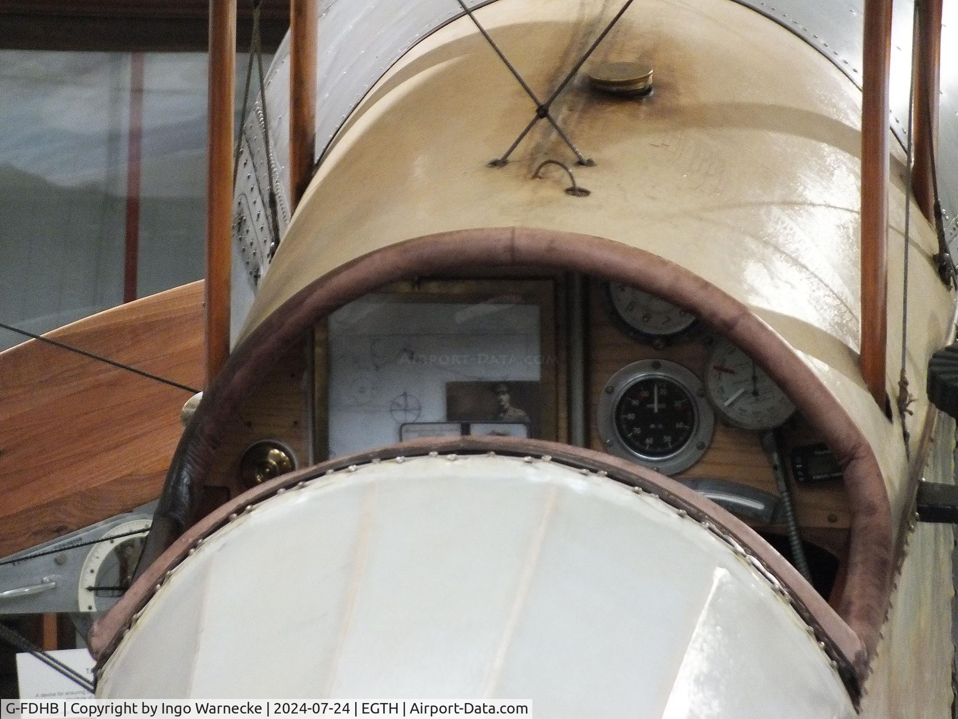 G-FDHB, 2014 Bristol Scout C Replica C/N LAA 353-14755, Bristol Scout C replica at the Shuttleworth Collection, Biggleswade #c