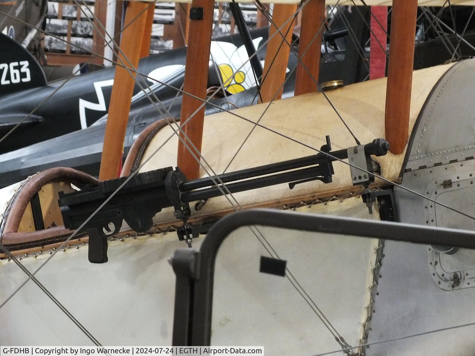 G-FDHB, 2014 Bristol Scout C Replica C/N LAA 353-14755, Bristol Scout C replica at the Shuttleworth Collection, Biggleswade