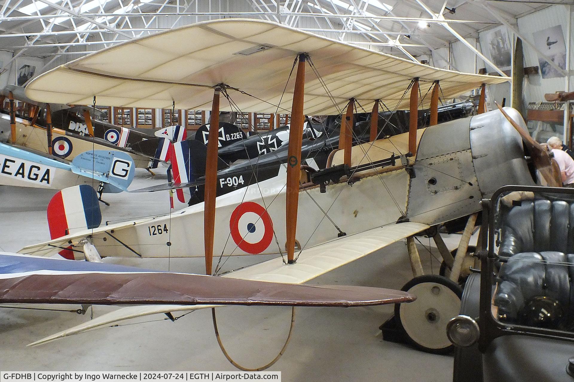 G-FDHB, 2014 Bristol Scout C Replica C/N LAA 353-14755, Bristol Scout C replica at the Shuttleworth Collection, Biggleswade