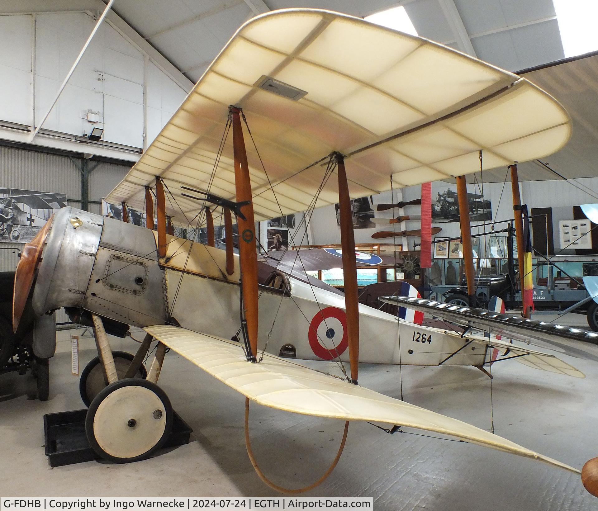 G-FDHB, 2014 Bristol Scout C Replica C/N LAA 353-14755, Bristol Scout C replica at the Shuttleworth Collection, Biggleswade
