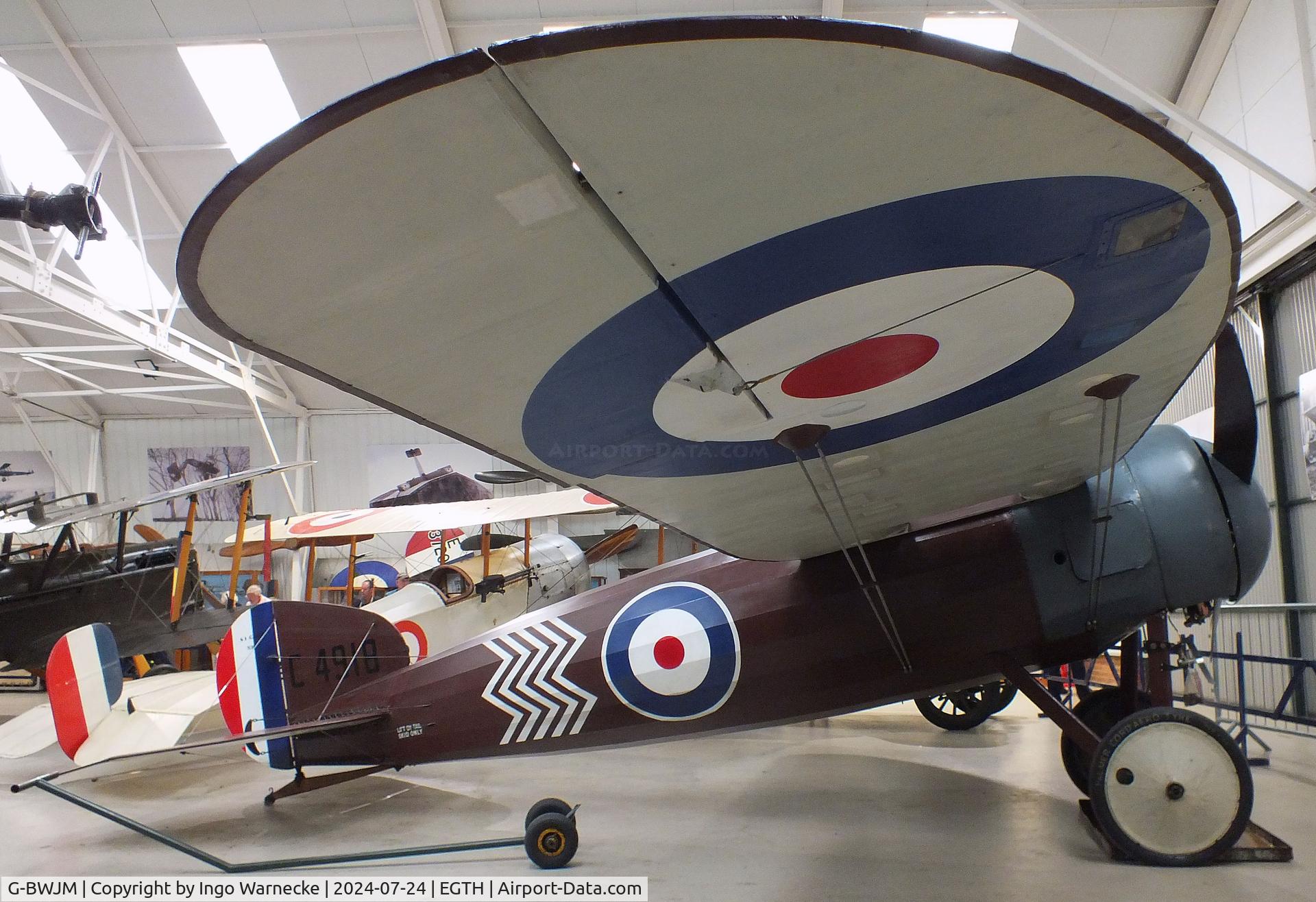 G-BWJM, 1981 Bristol M-1C Replica C/N NAW-2, Bristol M.1C replica at the Shuttleworth Collection, Biggleswade