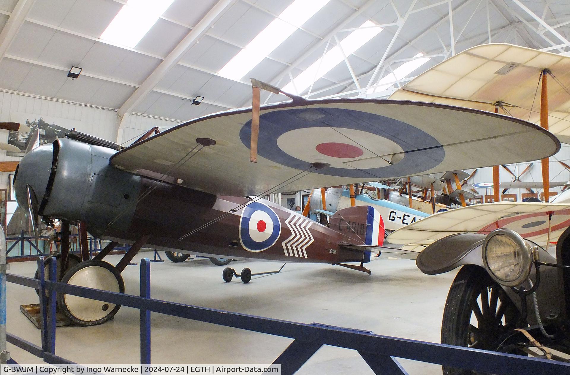 G-BWJM, 1981 Bristol M-1C Replica C/N NAW-2, Bristol M.1C replica at the Shuttleworth Collection, Biggleswade