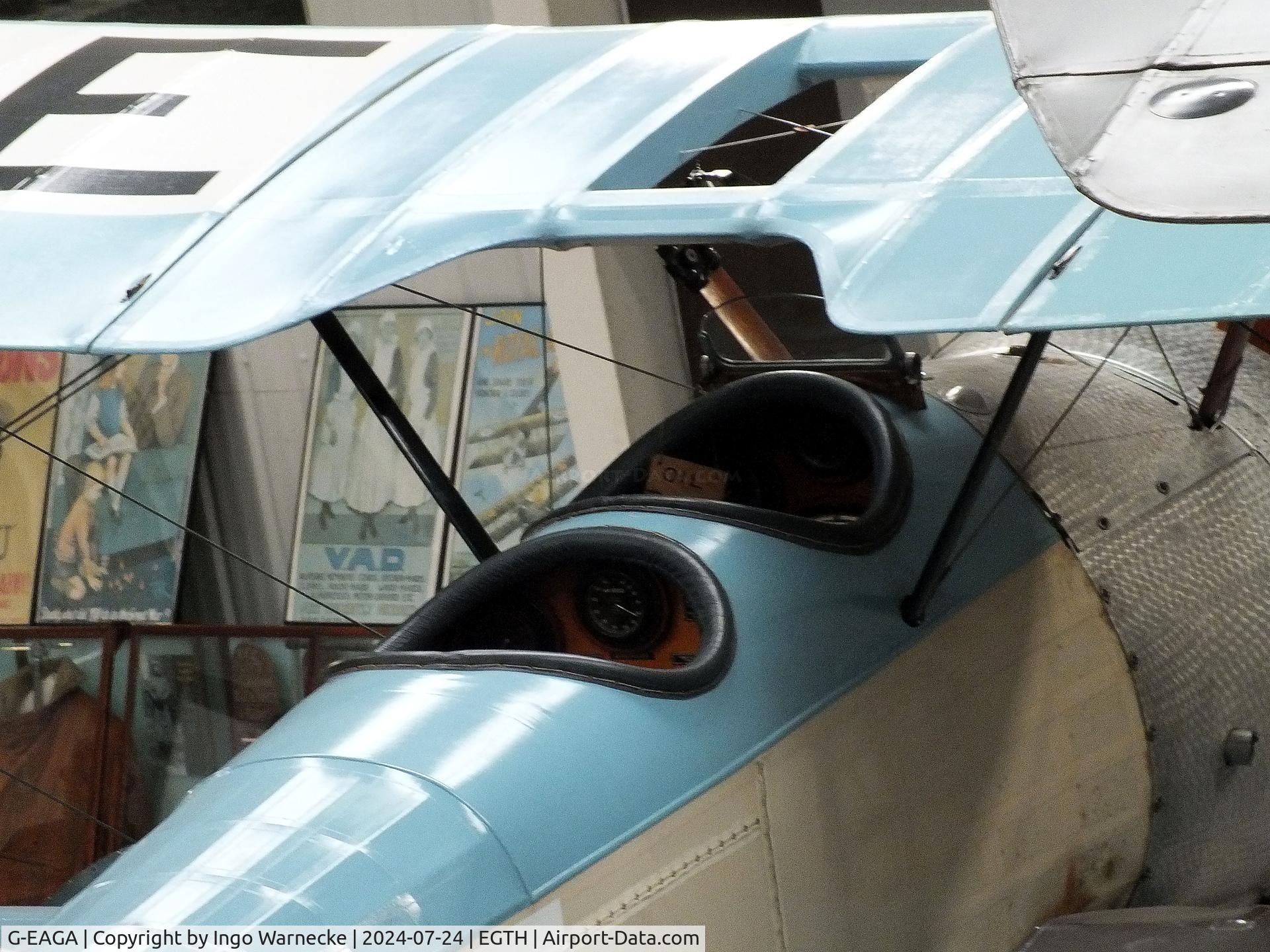G-EAGA, 1990 Sopwith Dove Replica C/N 3004/1, Sopwith Dove replica at the Shuttleworth Collection, Biggleswade