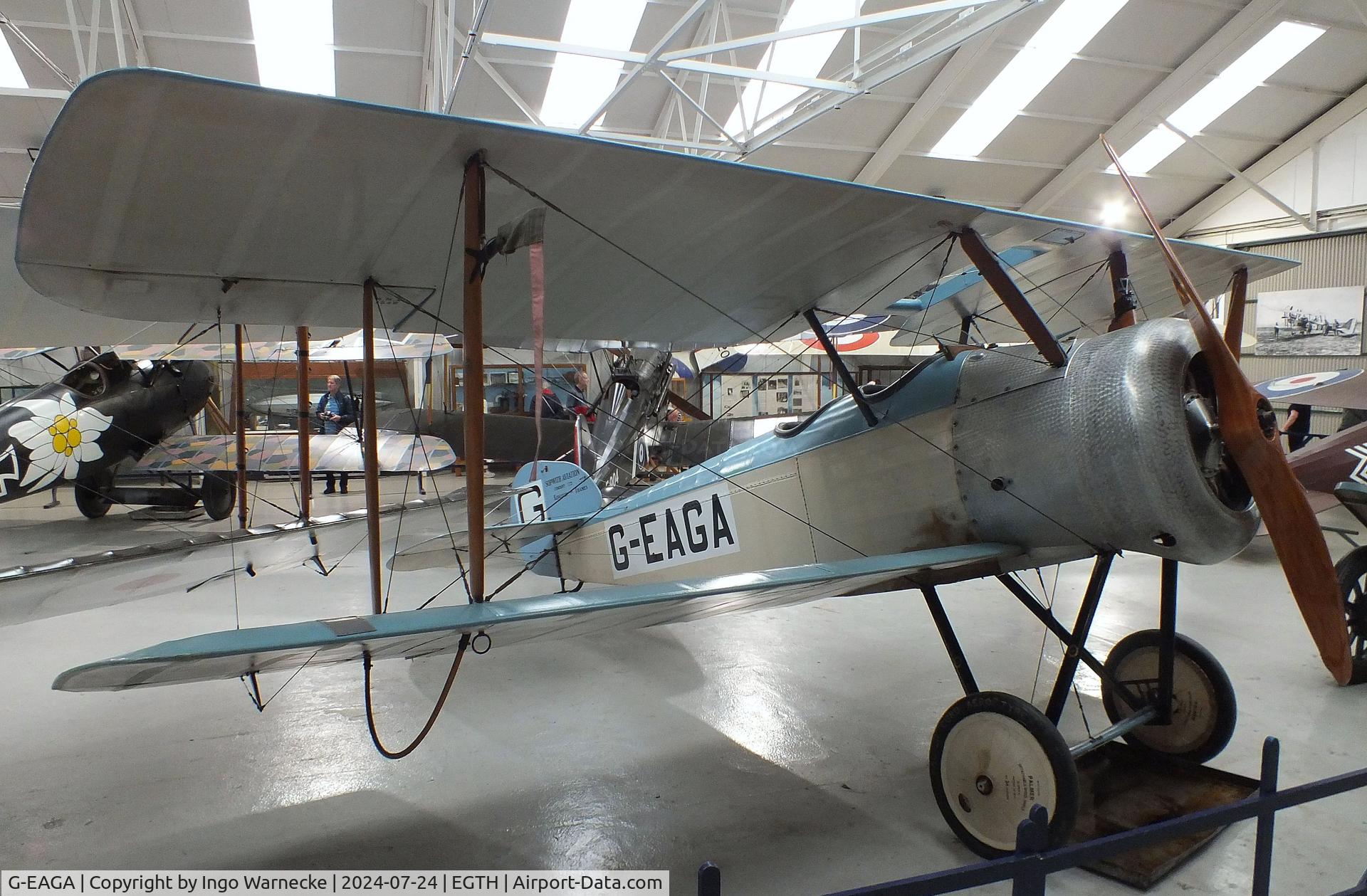 G-EAGA, 1990 Sopwith Dove Replica C/N 3004/1, Sopwith Dove replica at the Shuttleworth Collection, Biggleswade