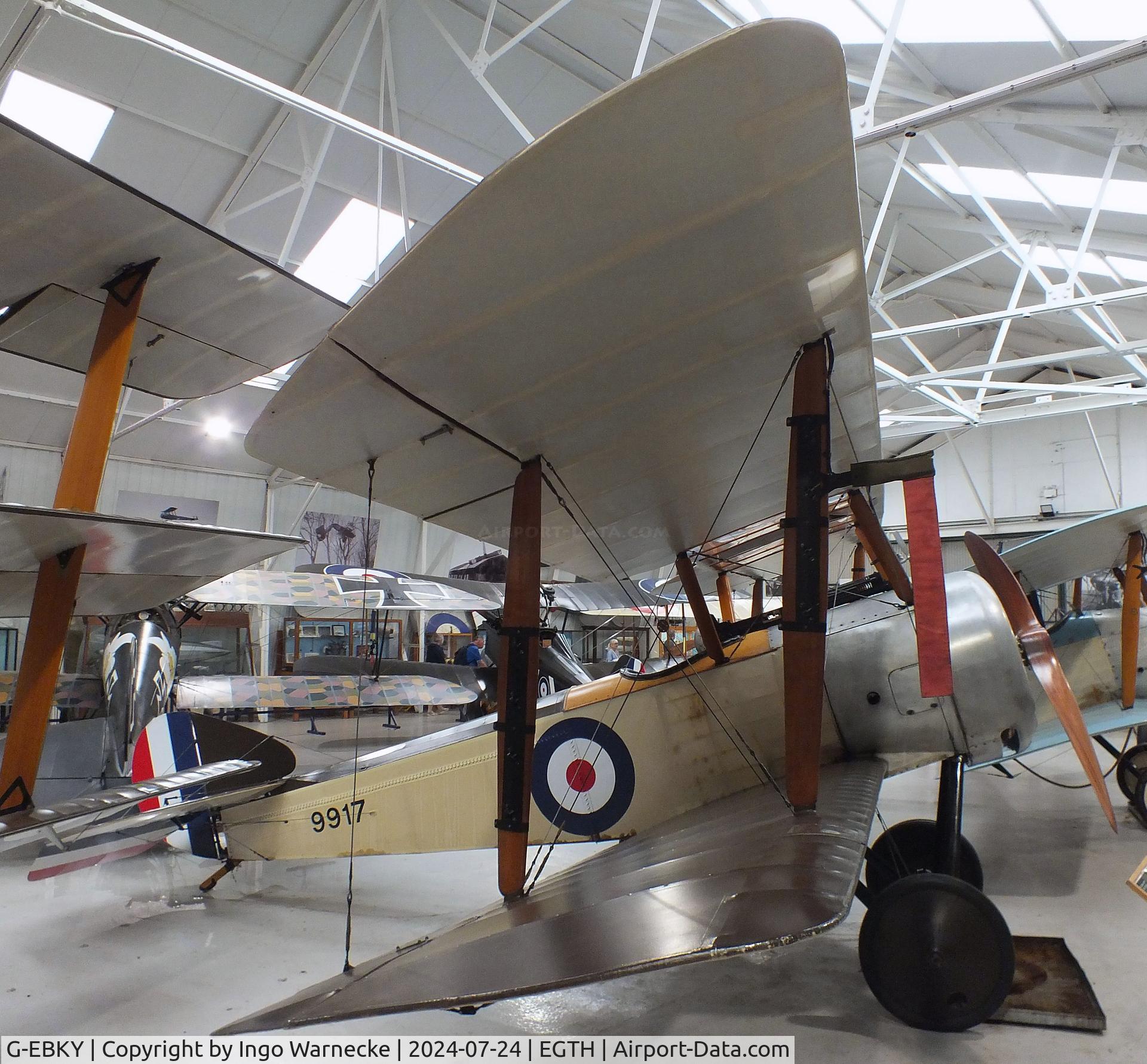 G-EBKY, 1920 Sopwith Pup C/N W/O 3004/14, Sopwith Pup at the Shuttleworth Collection, Biggleswade