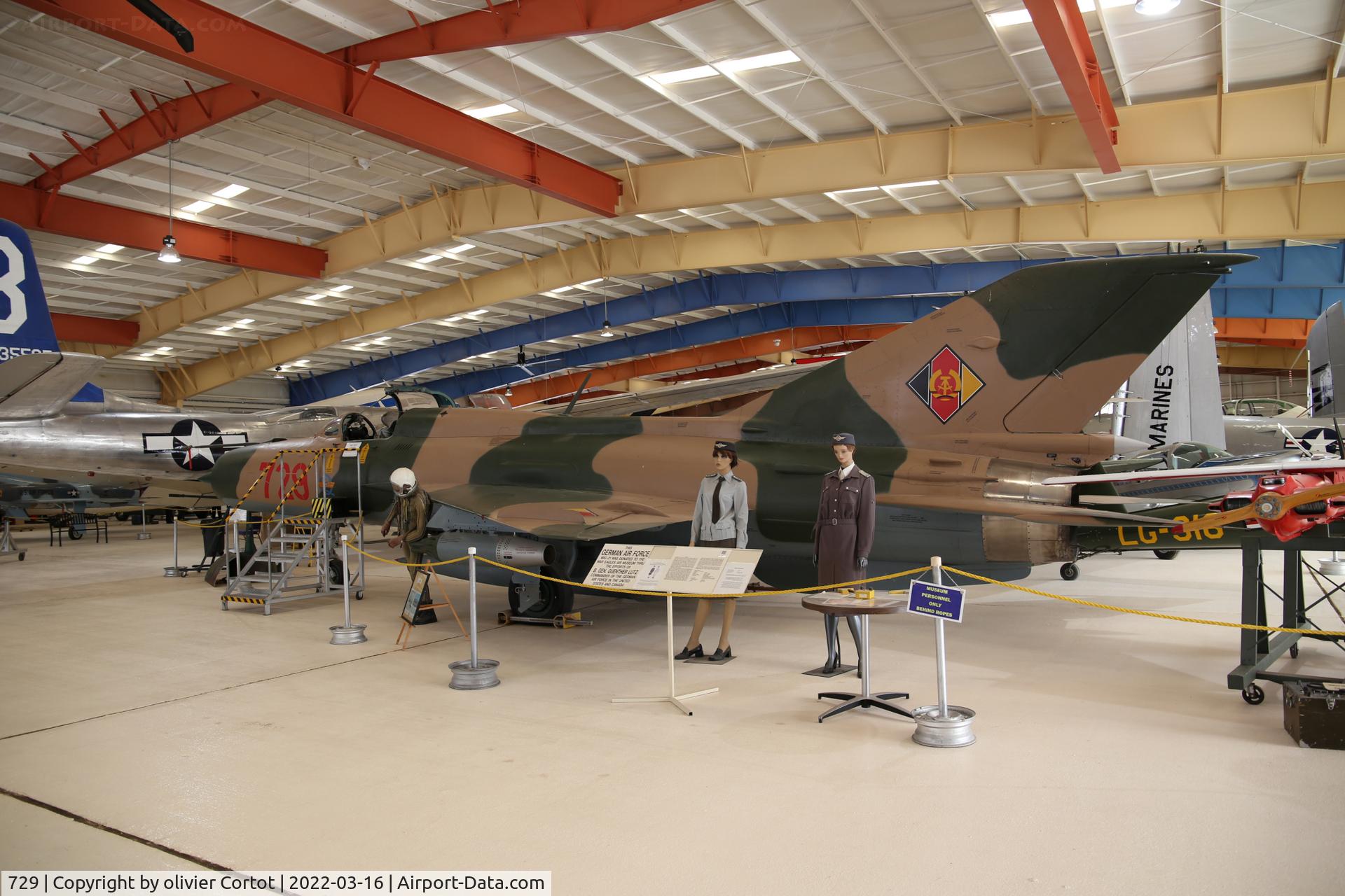 729, Mikoyan-Gurevich MiG-21SPS C/N 94A4213, march 2022