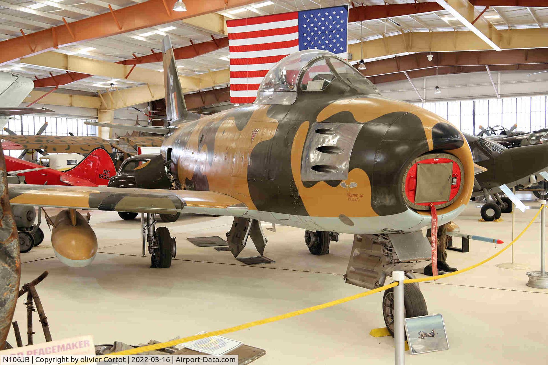 N106JB, 1985 Canadair CL-13B Sabre 6 C/N Not found 23684, march 2022