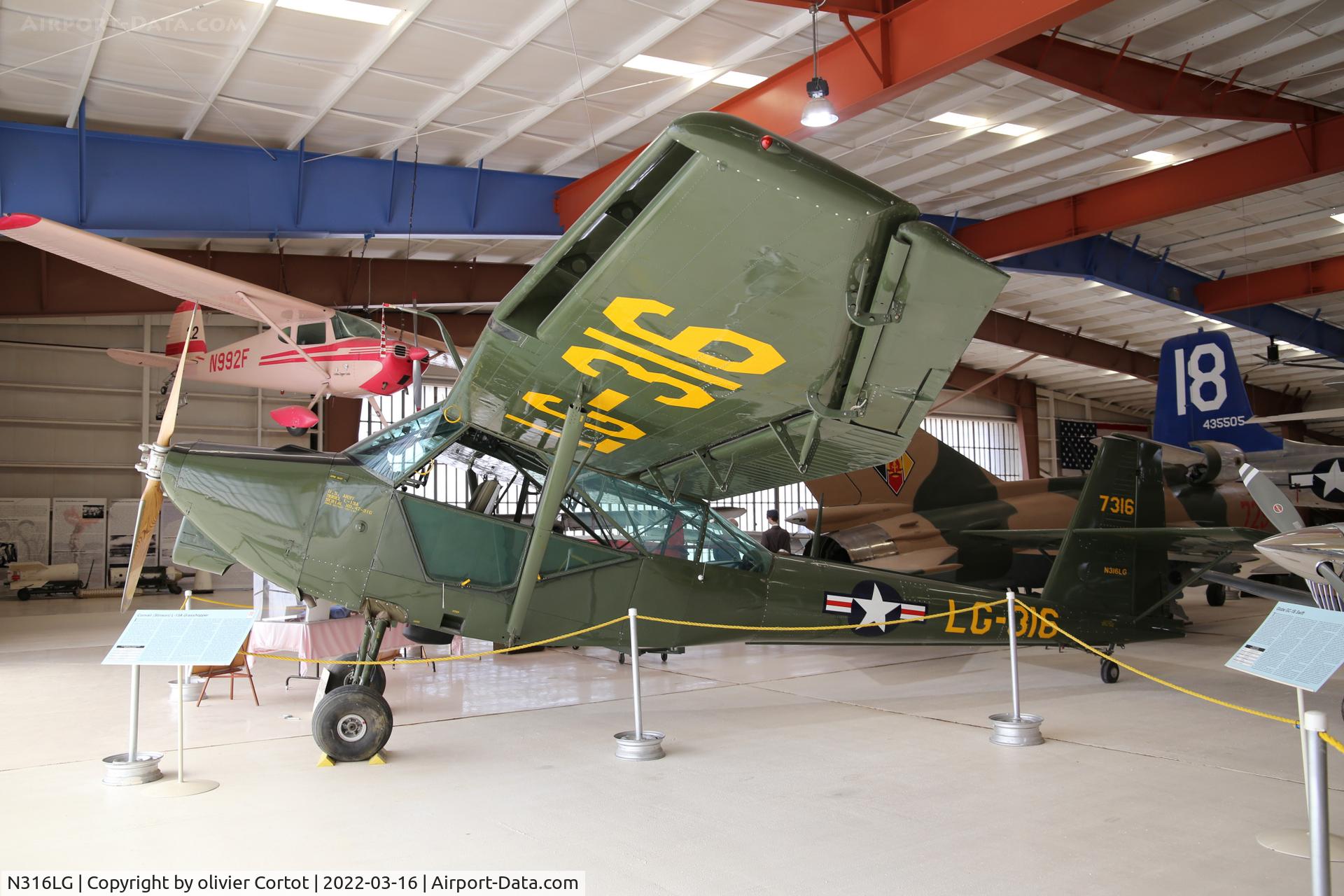 N316LG, 1947 Consolidated Vultee/toms Aero L-13A C/N 47-316, march 2022