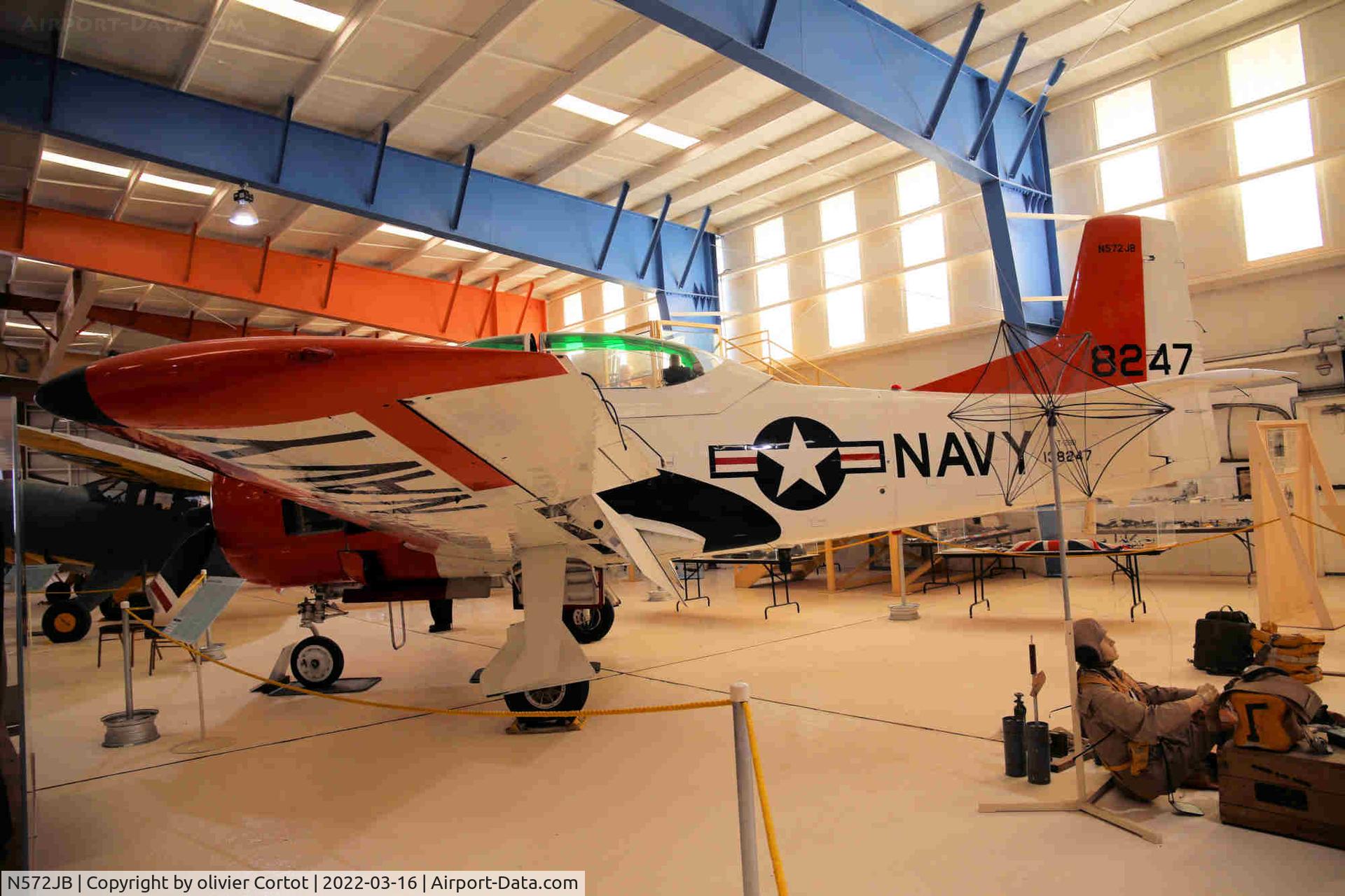 N572JB, North American T-28B C/N 138247, march 2022
