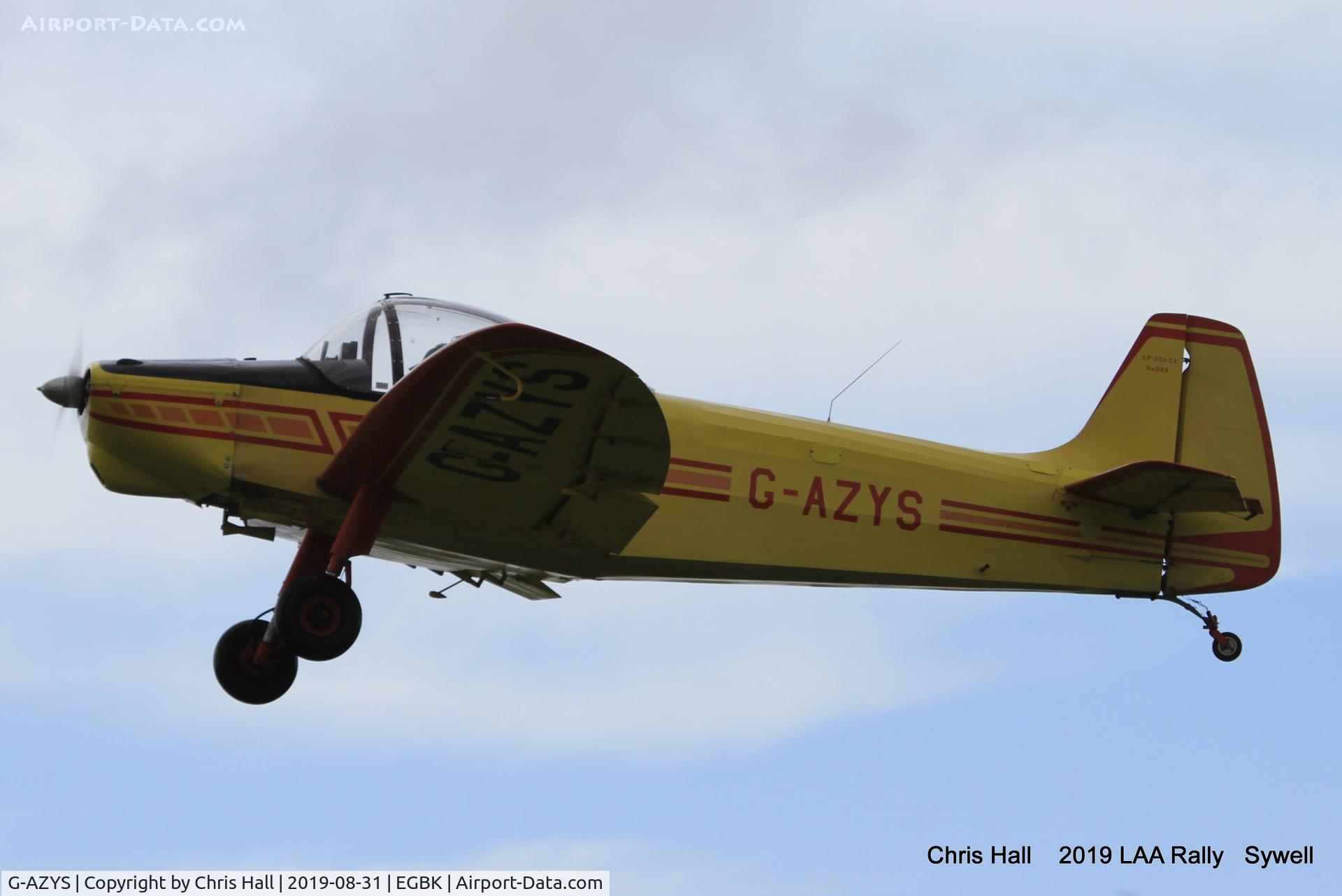 G-AZYS, 1961 Scintex CP-301C-1 Emeraude C/N 568, 2019 LAA Rally, Sywell