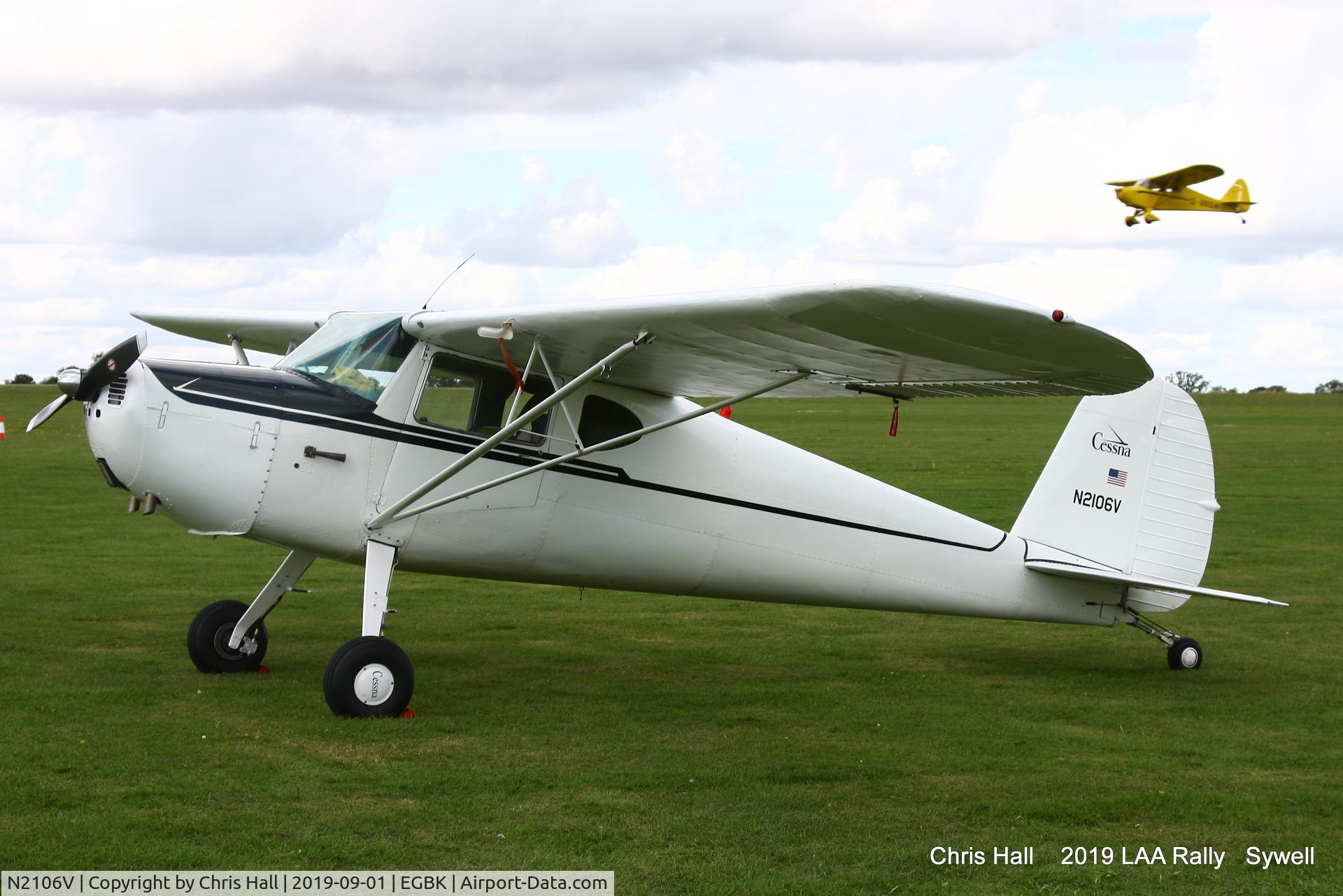 N2106V, 1948 Cessna 120 C/N 14627, 2019 LAA Rally, Sywell