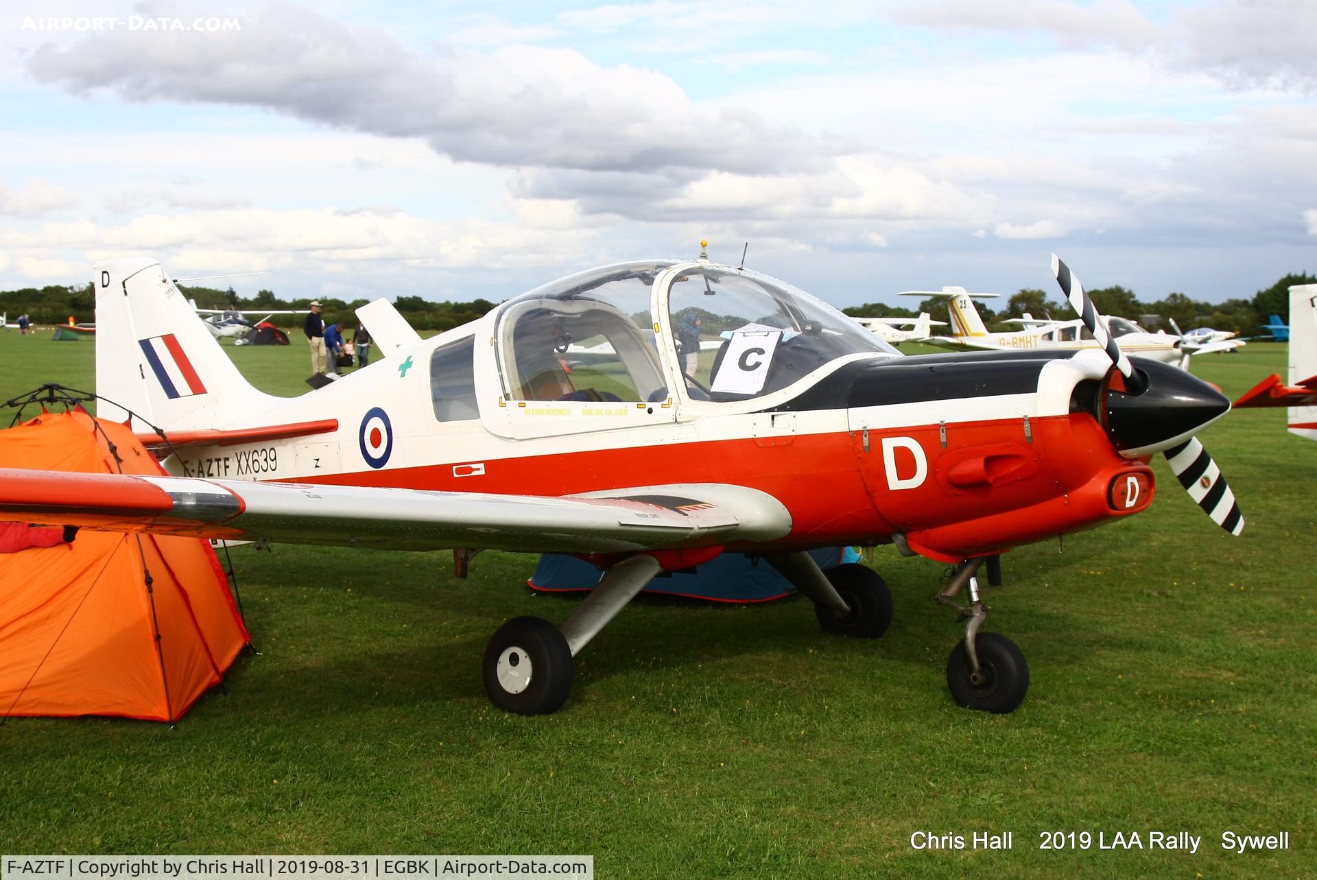 F-AZTF, 1974 Scottish Aviation Bulldog T.1 C/N BH.120/309, 2019 LAA Rally, Sywell