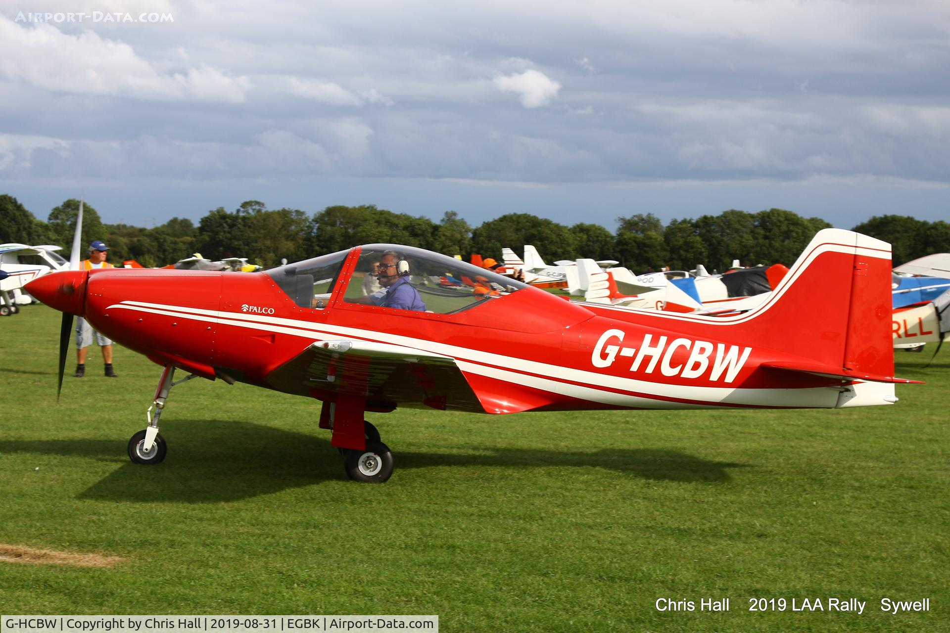 G-HCBW, 2015 Sequoia Falco F8L C/N PFA 100-12788, 2019 LAA Rally, Sywell