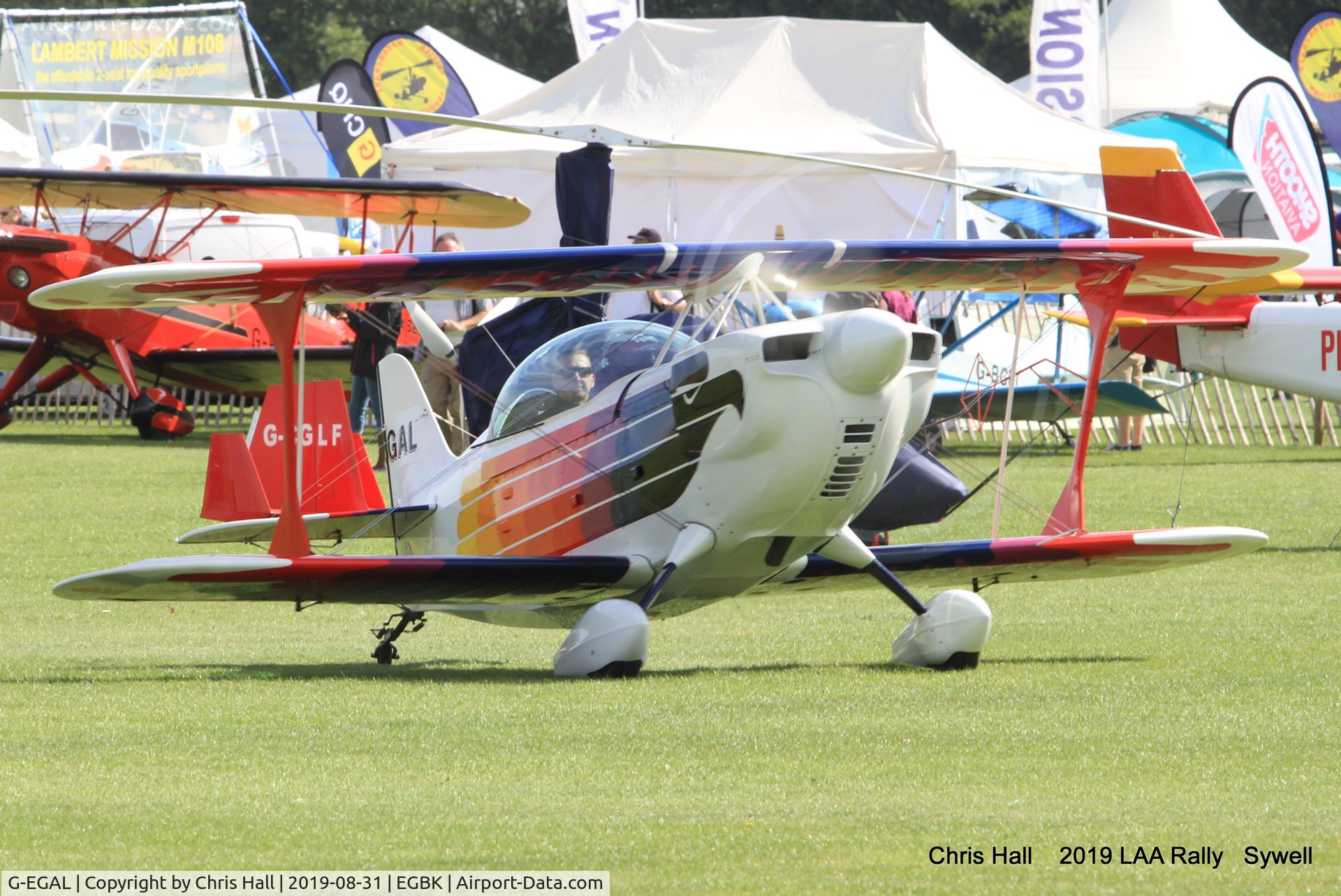 G-EGAL, 1995 Christen Eagle II C/N 0042-86, 2019 LAA Rally, Sywell