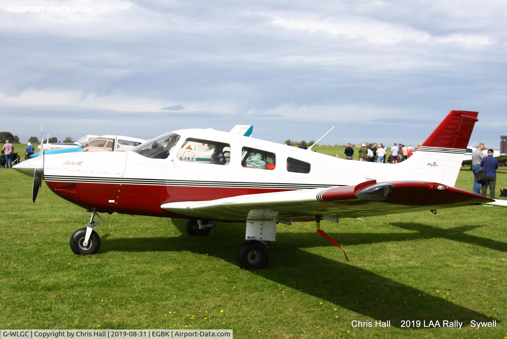 G-WLGC, 2001 Piper PA-28-181 Cherokee Archer III C/N 2843484, 2019 LAA Rally, Sywell