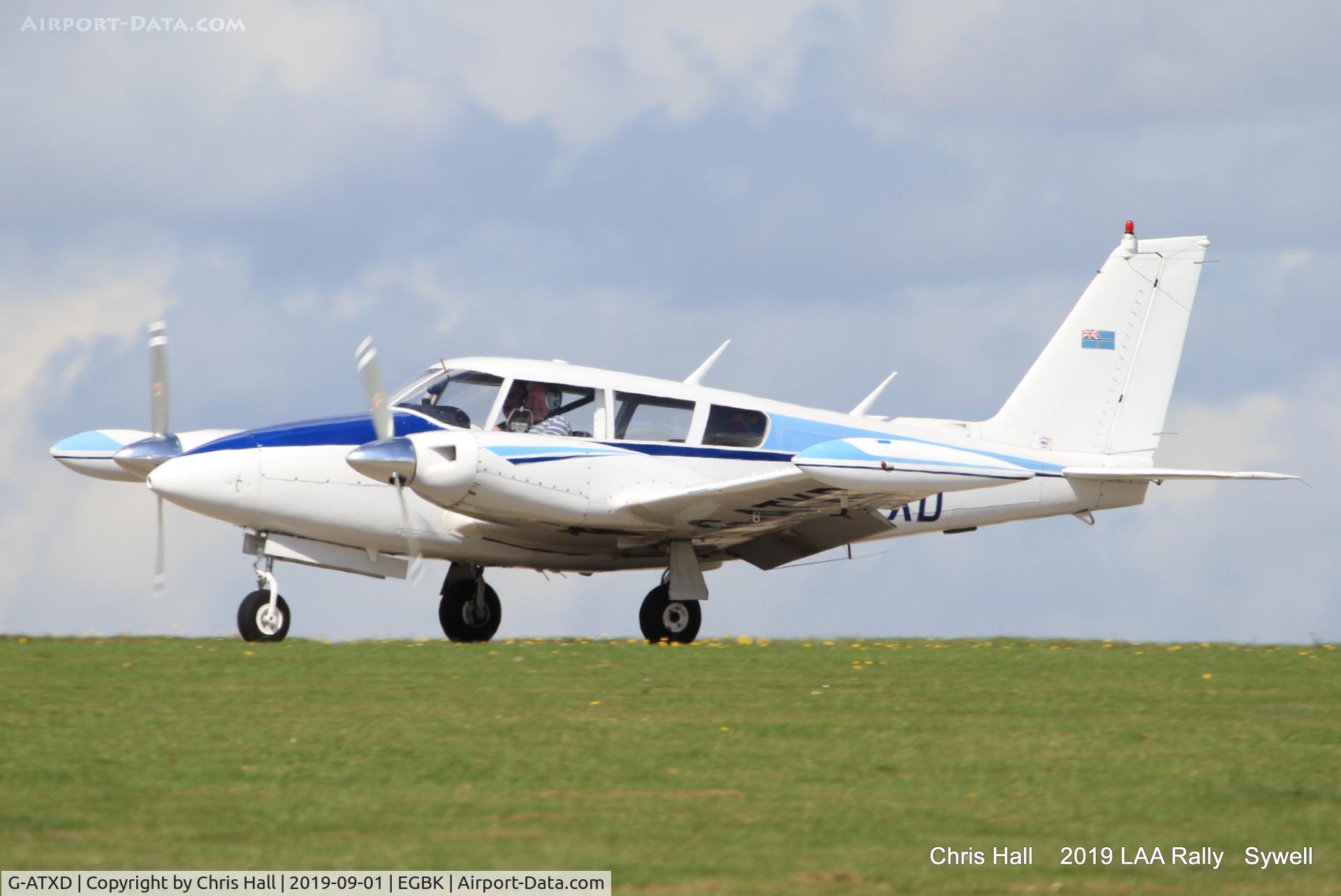 G-ATXD, 1966 Piper PA-30-160 B Twin Comanche C/N 30-1166, 2019 LAA Rally, Sywell