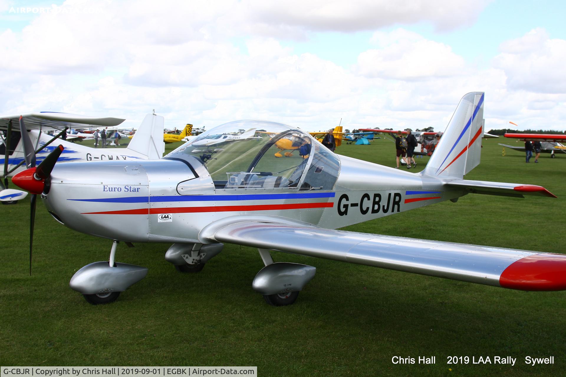 G-CBJR, 2002 Evektor-Aerotechnik EV-97 Eurostar C/N PFA 315-13845, 2019 LAA Rally, Sywell