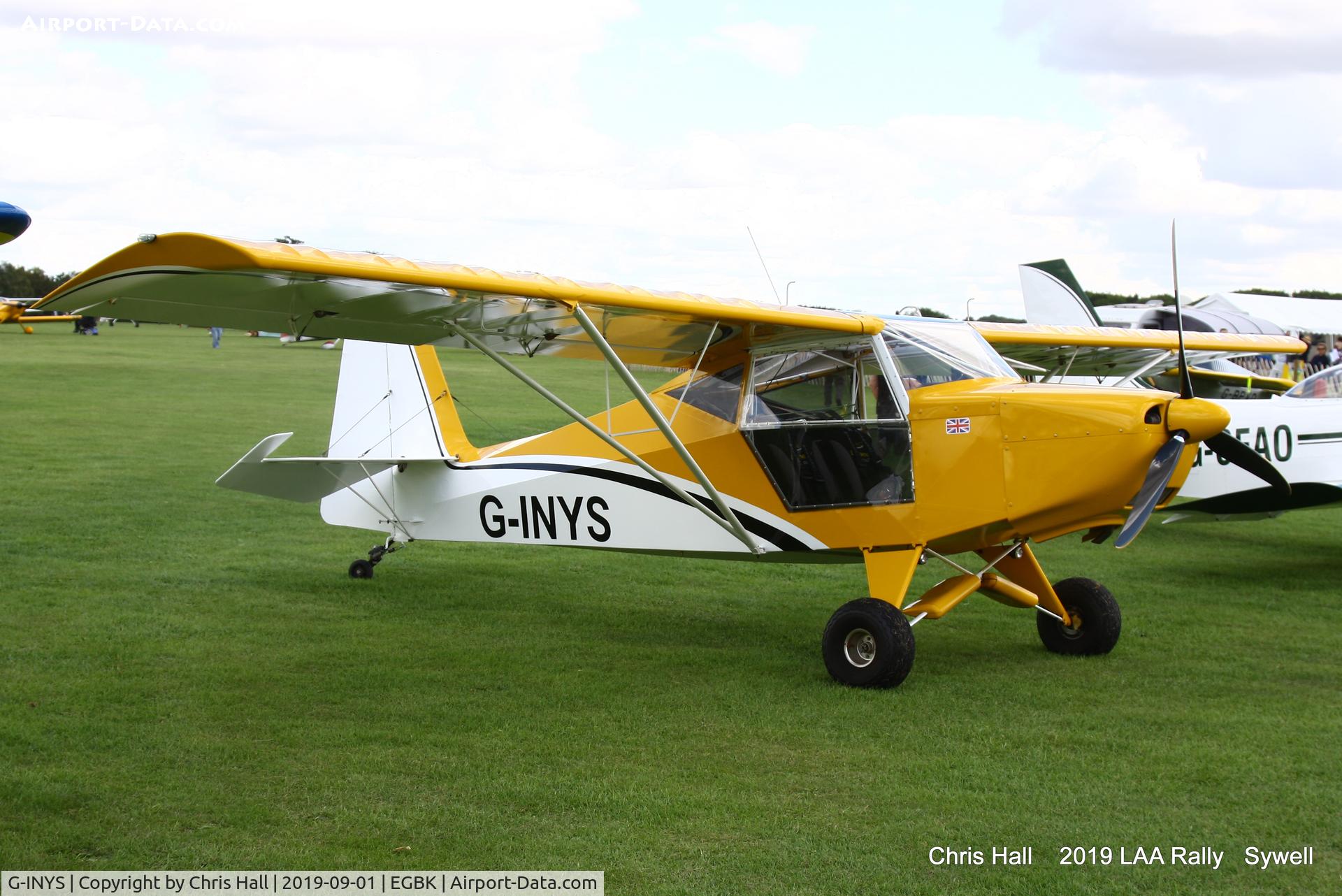 G-INYS, 2018 TLAC Sherwood Scout C/N LAA 345-15538, 2019 LAA Rally, Sywell