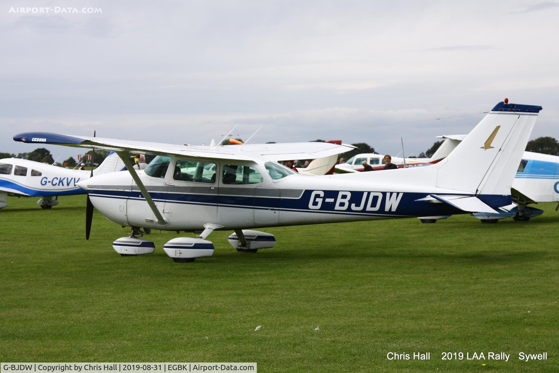 G-BJDW, 1976 Reims F172M Skyhawk Skyhawk C/N 1417, 2019 LAA Rally, Sywell