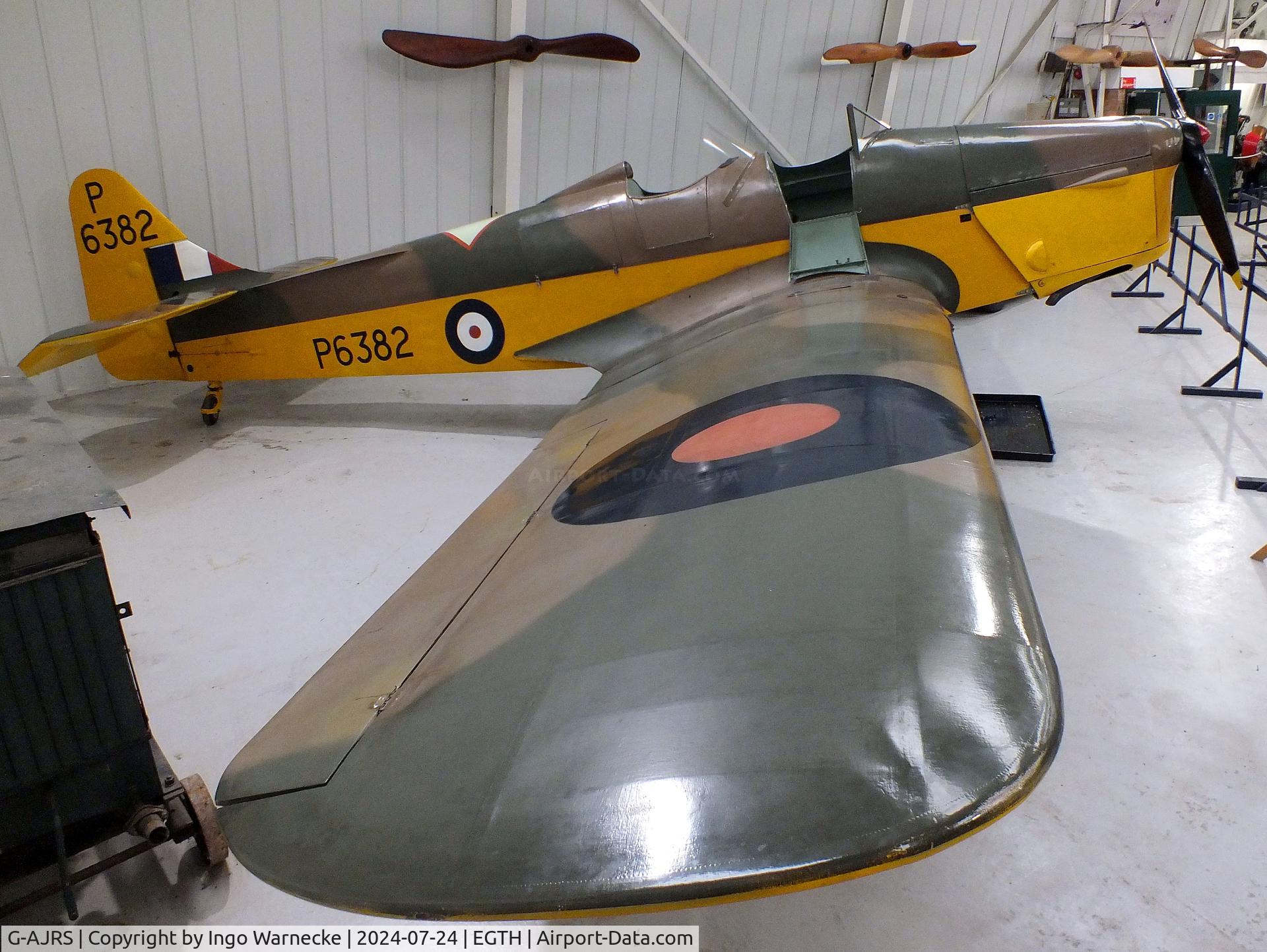 G-AJRS, 1939 Miles M14A Magister C/N 1750, Miles M.14A Magister at the Shuttleworth Collection, Biggleswade