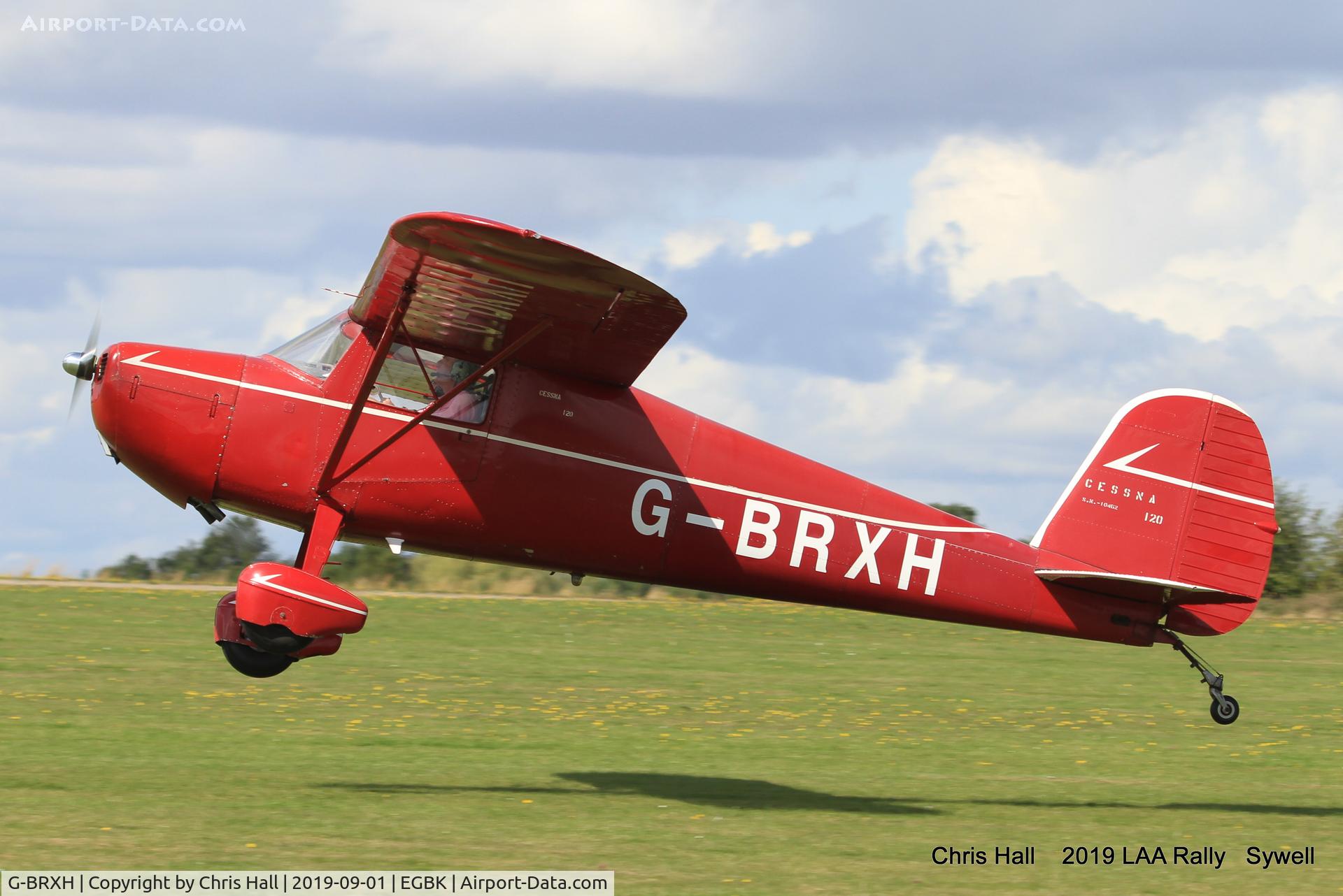 G-BRXH, 1946 Cessna 120 C/N 10462, 2019 LAA Rally, Sywell