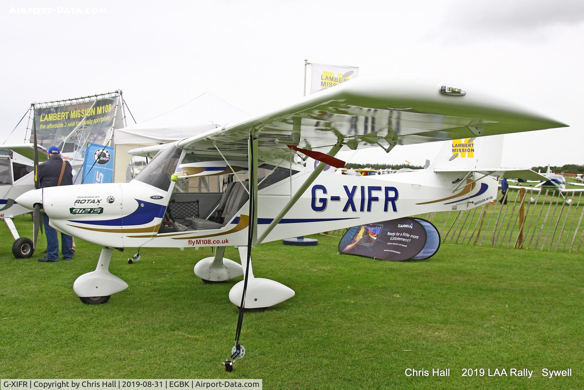 G-XIFR, 2014 Lambert Mission M108 C/N 370-14986, 2019 LAA Rally, Sywell