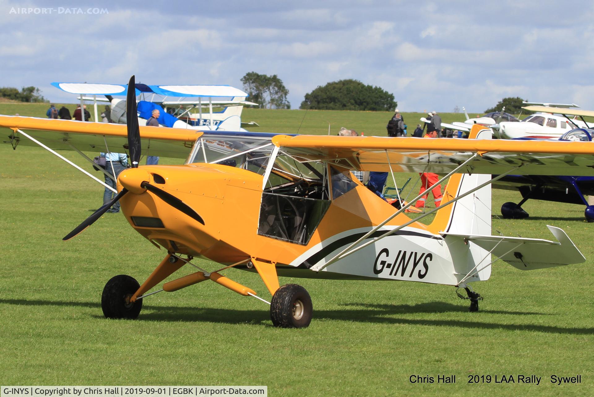 G-INYS, 2018 TLAC Sherwood Scout C/N LAA 345-15538, 2019 LAA Rally, Sywell