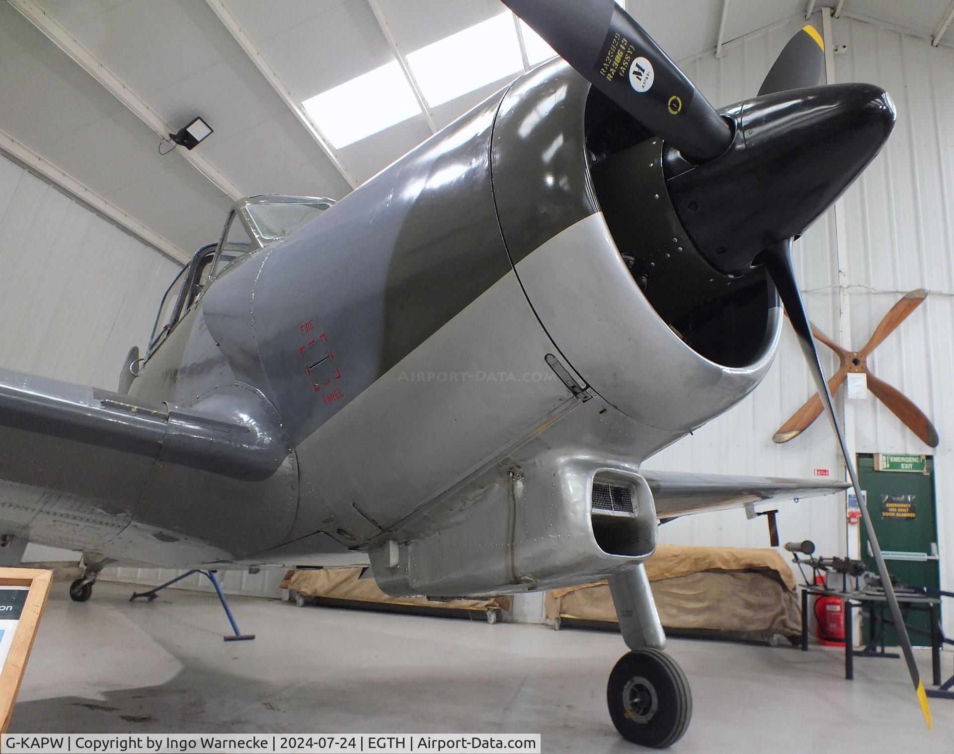 G-KAPW, 1955 Percival P-56 Provost T.1 C/N PAC/56/311, Percival P.56 Provost T1 at the Shuttleworth Collection, Biggleswade