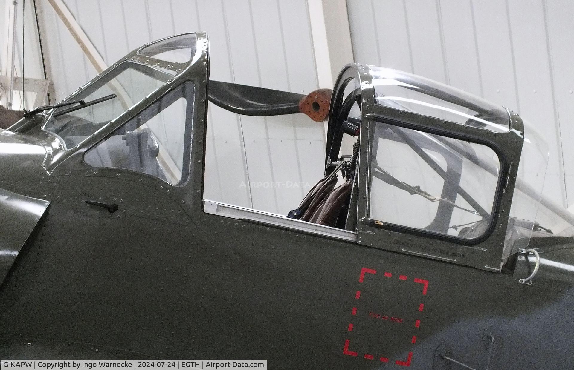 G-KAPW, 1955 Percival P-56 Provost T.1 C/N PAC/56/311, Percival P.56 Provost T1 at the Shuttleworth Collection, Biggleswade