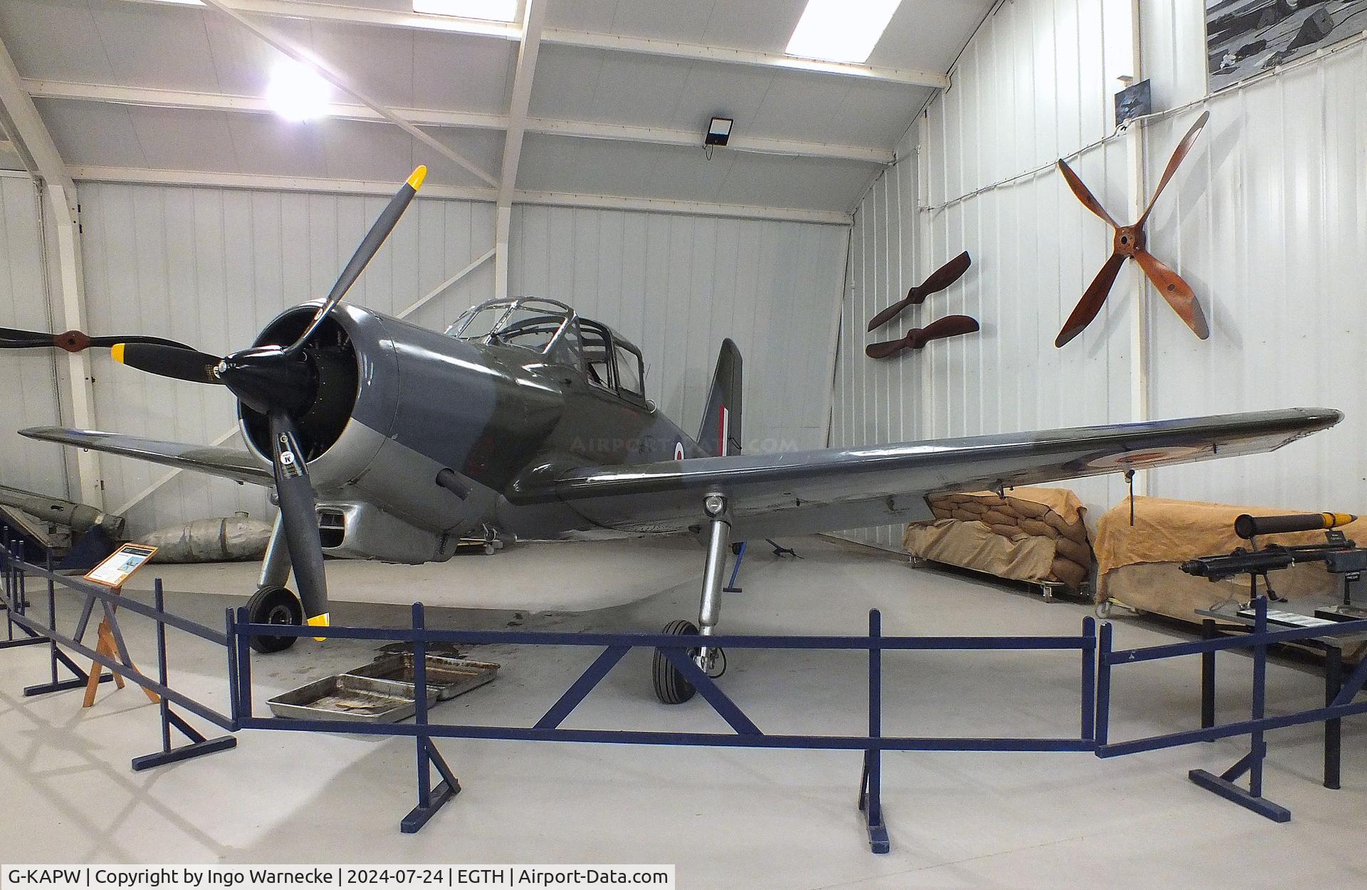 G-KAPW, 1955 Percival P-56 Provost T.1 C/N PAC/56/311, Percival P.56 Provost T1 at the Shuttleworth Collection, Biggleswade