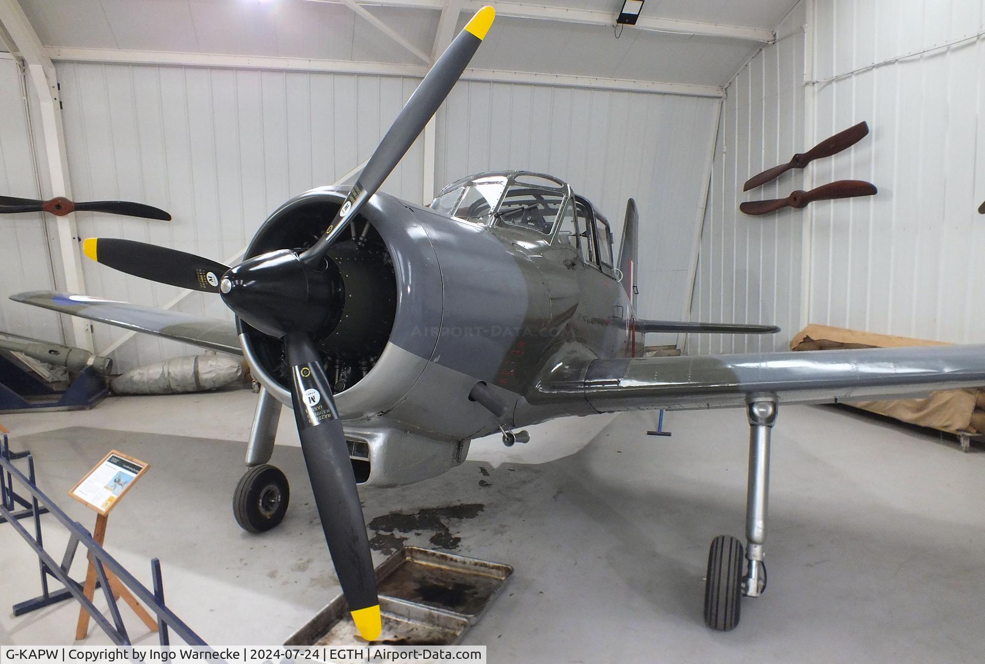 G-KAPW, 1955 Percival P-56 Provost T.1 C/N PAC/56/311, Percival P.56 Provost T1 at the Shuttleworth Collection, Biggleswade