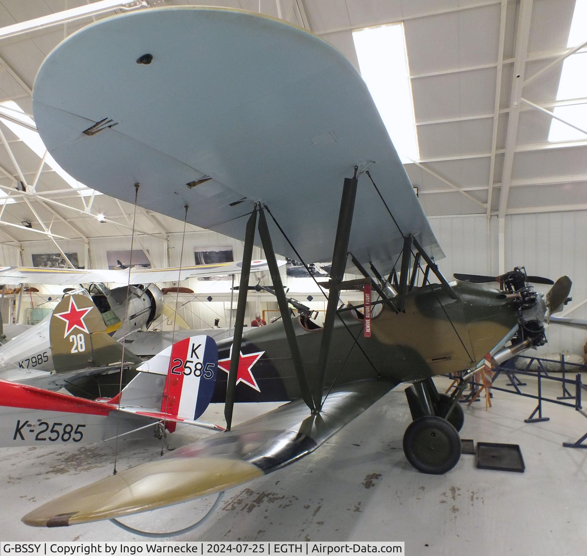 G-BSSY, 1944 Polikarpov Po-2 C/N 0094, Polikarpov Po-2 at the Shuttleworth Collection, Biggleswade