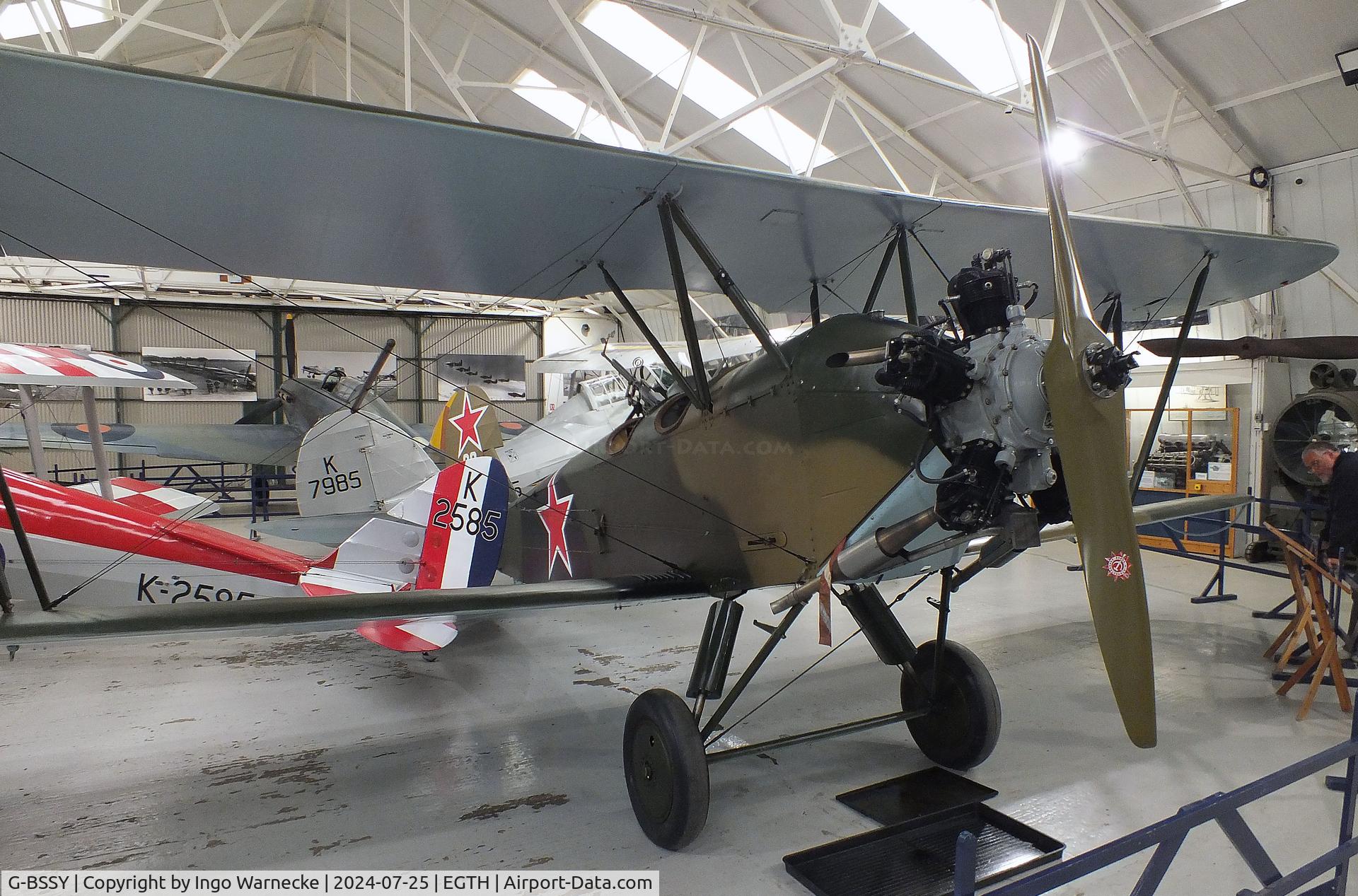 G-BSSY, 1944 Polikarpov Po-2 C/N 0094, Polikarpov Po-2 at the Shuttleworth Collection, Biggleswade
