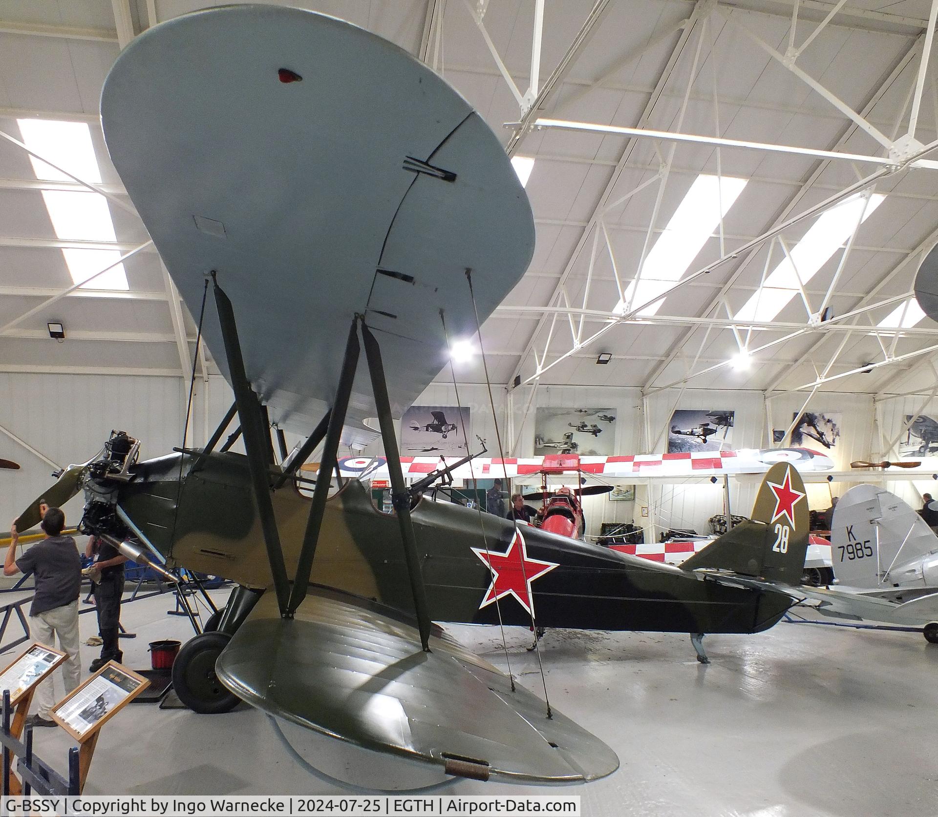 G-BSSY, 1944 Polikarpov Po-2 C/N 0094, Polikarpov Po-2 at the Shuttleworth Collection, Biggleswade