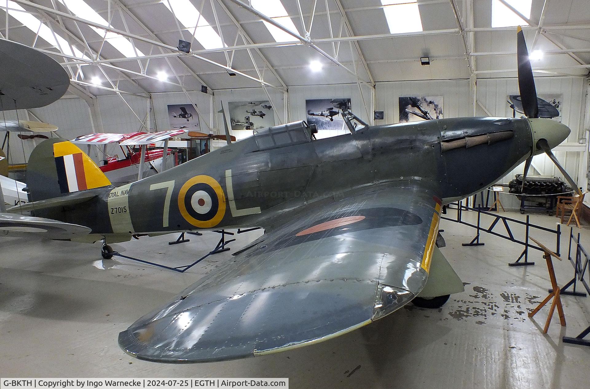 G-BKTH, 1939 Hawker (CCF) Sea Hurricane Mk1B C/N CCF/41H/4013, Hawker (CCF) Sea Hurricane Mk1B at the Shuttleworth Collection, Biggleswade