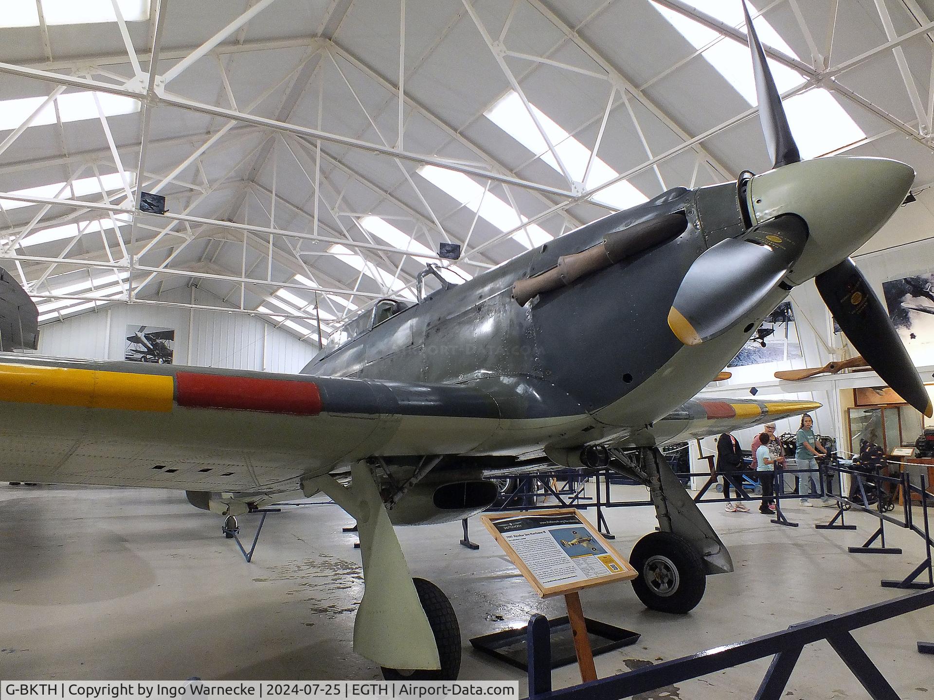 G-BKTH, 1939 Hawker (CCF) Sea Hurricane Mk1B C/N CCF/41H/4013, Hawker (CCF) Sea Hurricane Mk1B at the Shuttleworth Collection, Biggleswade