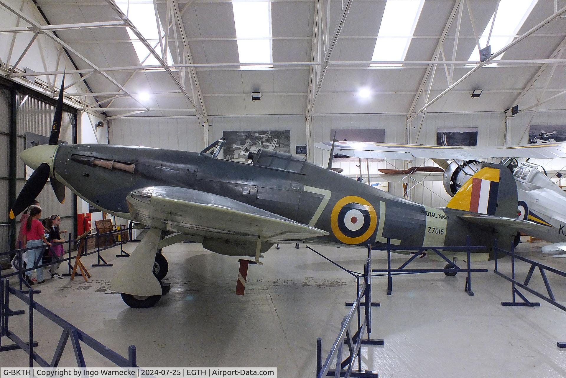 G-BKTH, 1939 Hawker (CCF) Sea Hurricane Mk1B C/N CCF/41H/4013, Hawker (CCF) Sea Hurricane Mk1B at the Shuttleworth Collection, Biggleswade