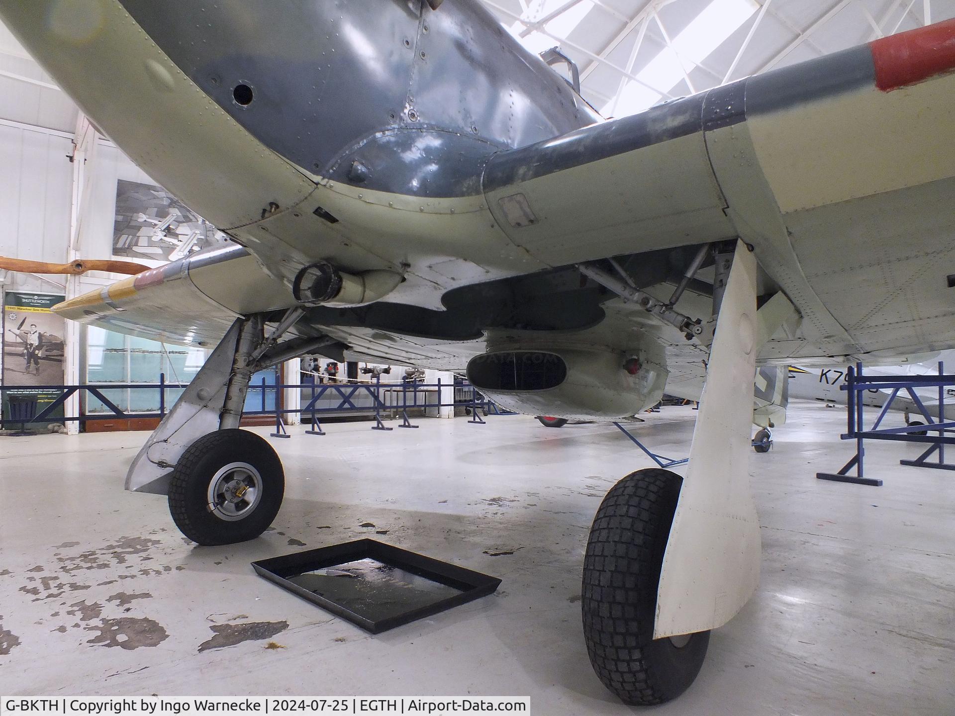 G-BKTH, 1939 Hawker (CCF) Sea Hurricane Mk1B C/N CCF/41H/4013, Hawker (CCF) Sea Hurricane Mk1B at the Shuttleworth Collection, Biggleswade