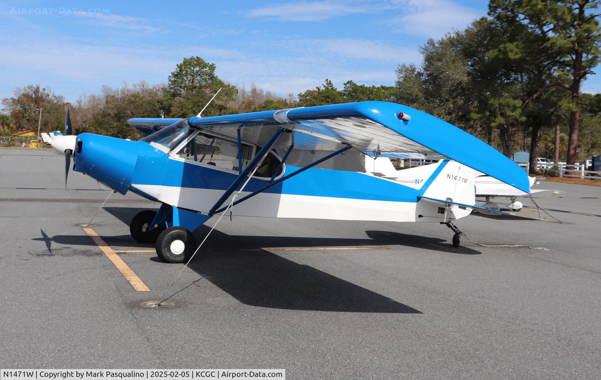 N1471W, 2018 Wag-Aero Sport Trainer C/N 1742, Wag-Aero Sport Trainer