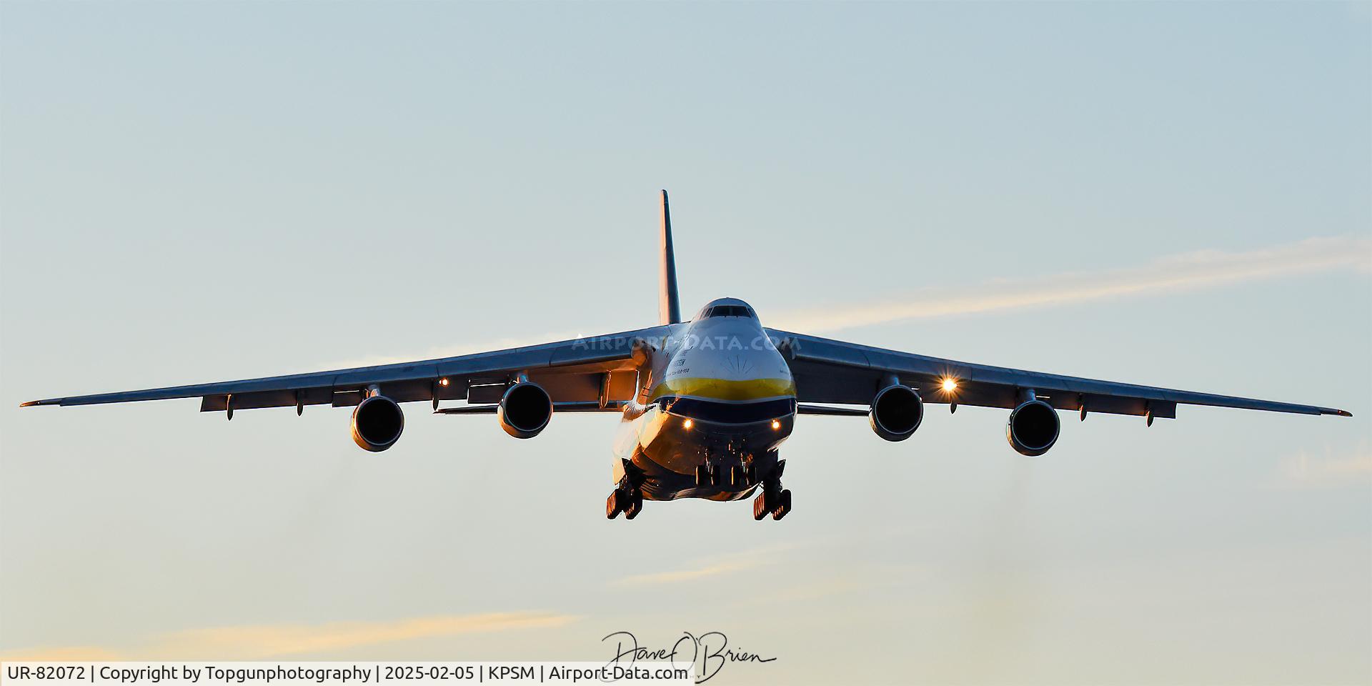 UR-82072, 1993 Antonov An-124-100 Ruslan C/N 9773053359136, BE BRAVE FOR KHERSON