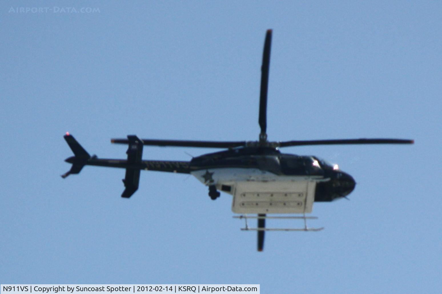 N911VS, 2005 Bell 407 C/N 53650, SSO Air One at SRQ