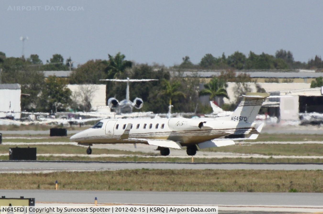 N645FD, Learjet Inc 45 C/N 227, N645FD at SRQ