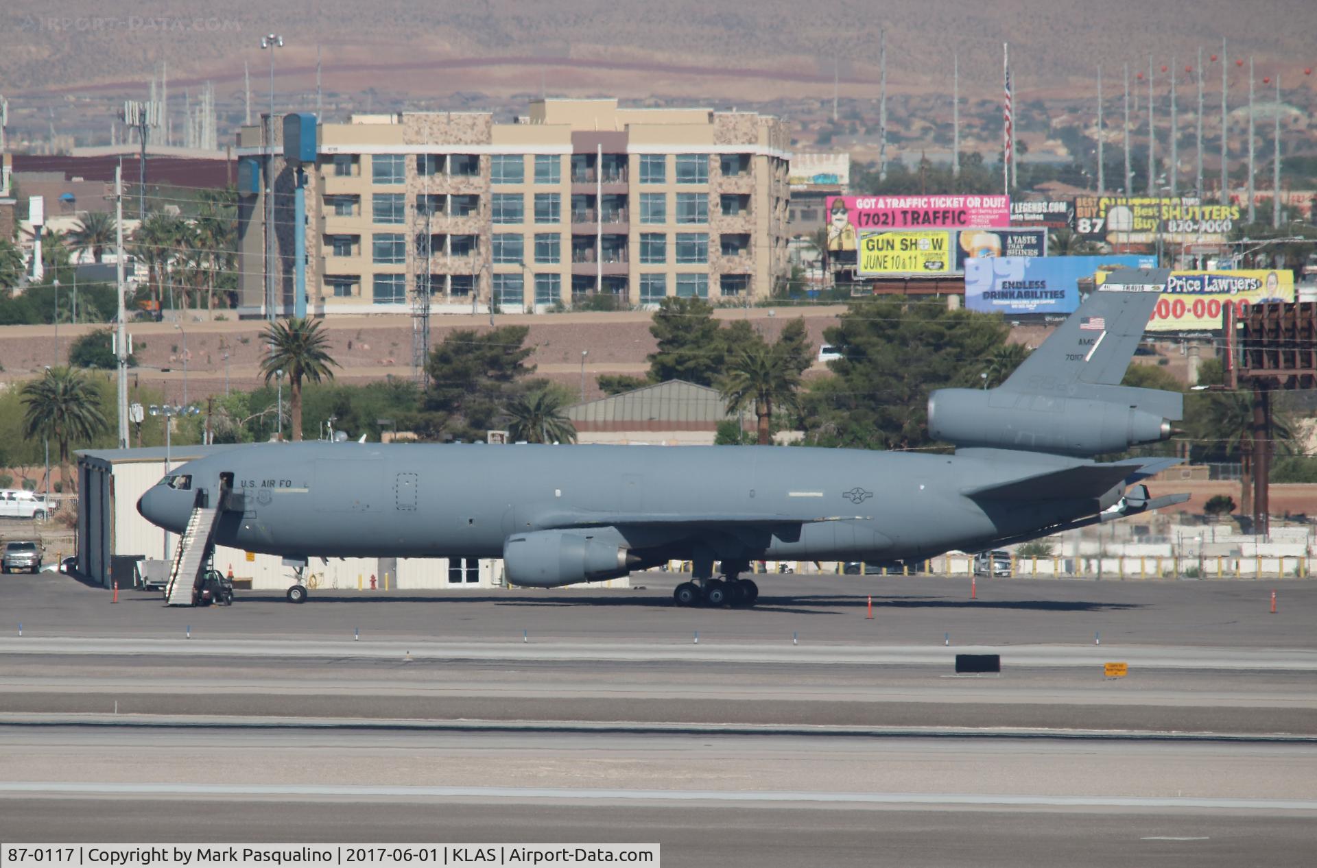 87-0117, 1987 McDonnell Douglas KC-10A Extender C/N 48303, McDonnell Douglas KC-10A Extender